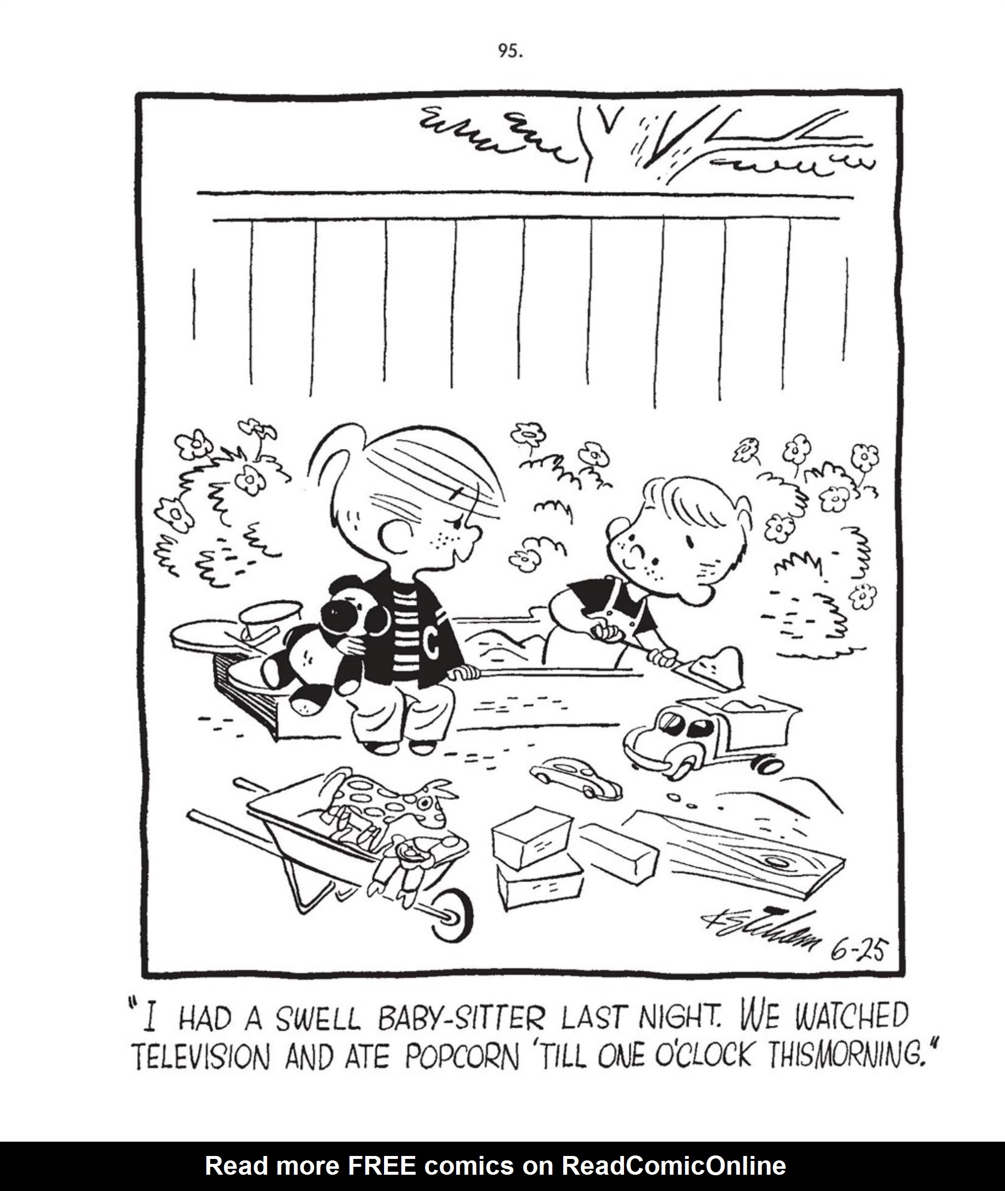 Read online Hank Ketcham's Complete Dennis the Menace comic -  Issue # TPB 1 (Part 2) - 21