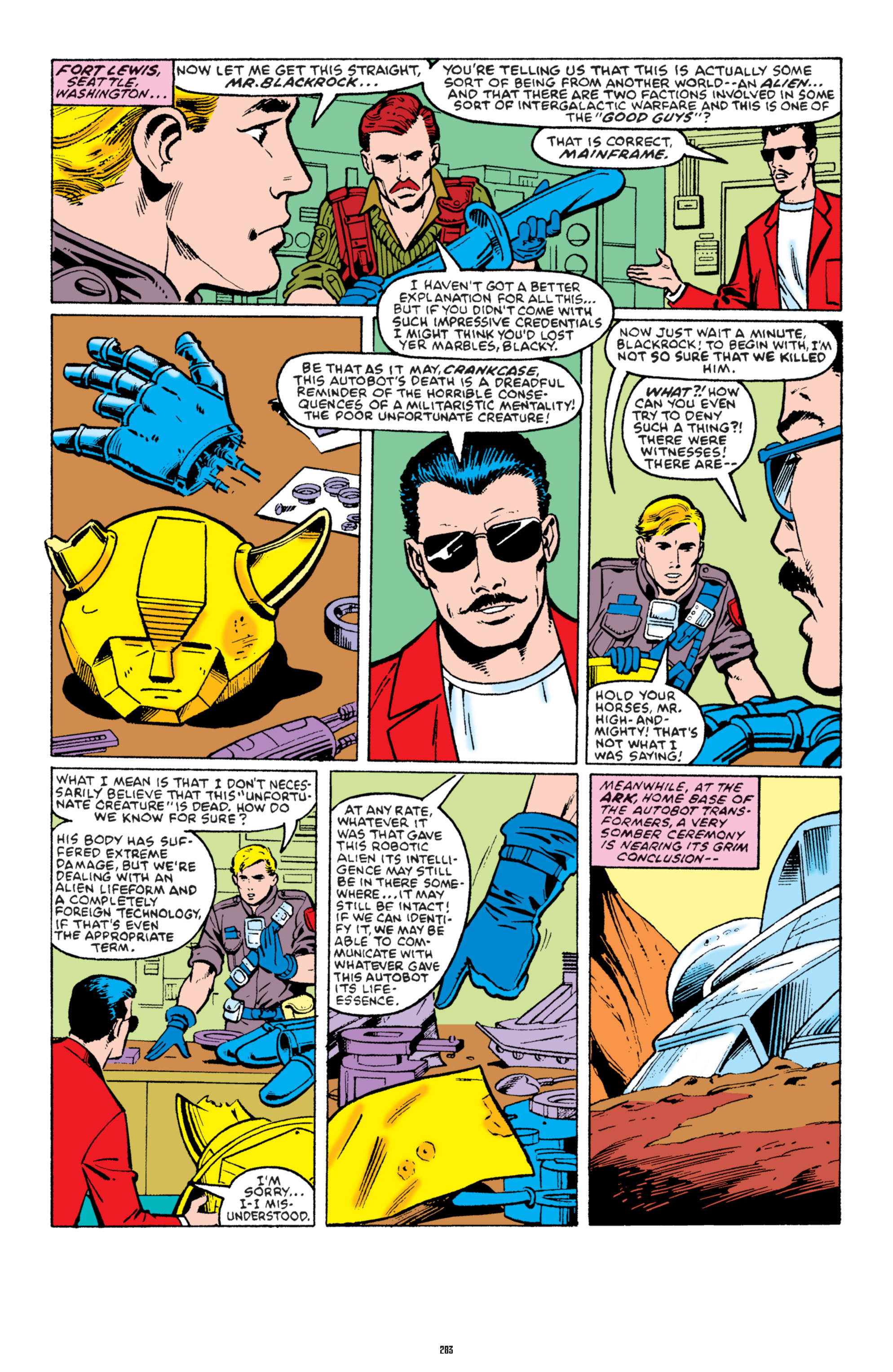 Read online The Transformers Classics comic -  Issue # TPB 8 - 280