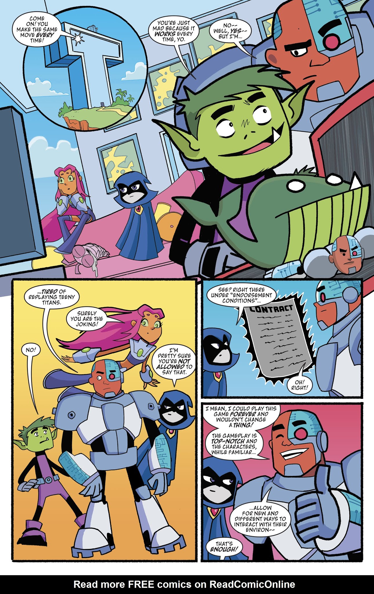 Read online Teen Titans Go Figure! comic -  Issue # Full - 3