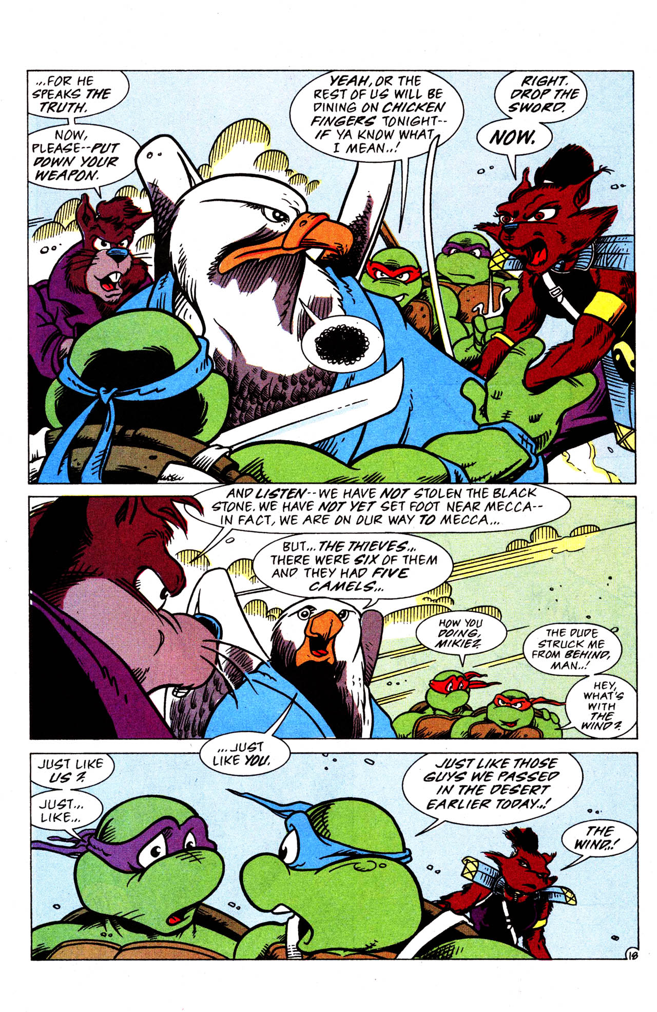 Read online Teenage Mutant Ninja Turtles Adventures (1989) comic -  Issue #35 - 19