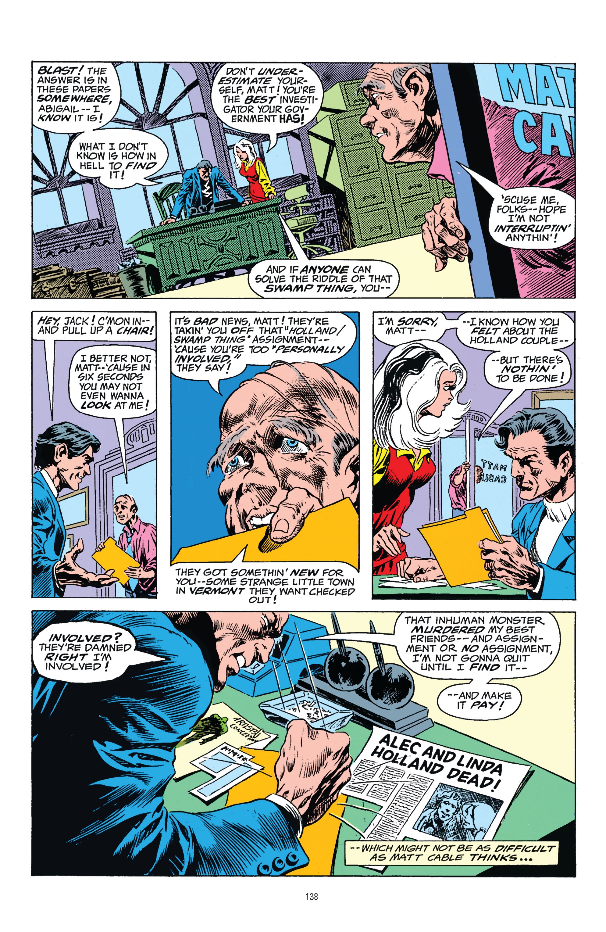 Read online Swamp Thing: The Bronze Age comic -  Issue # TPB 1 (Part 2) - 38