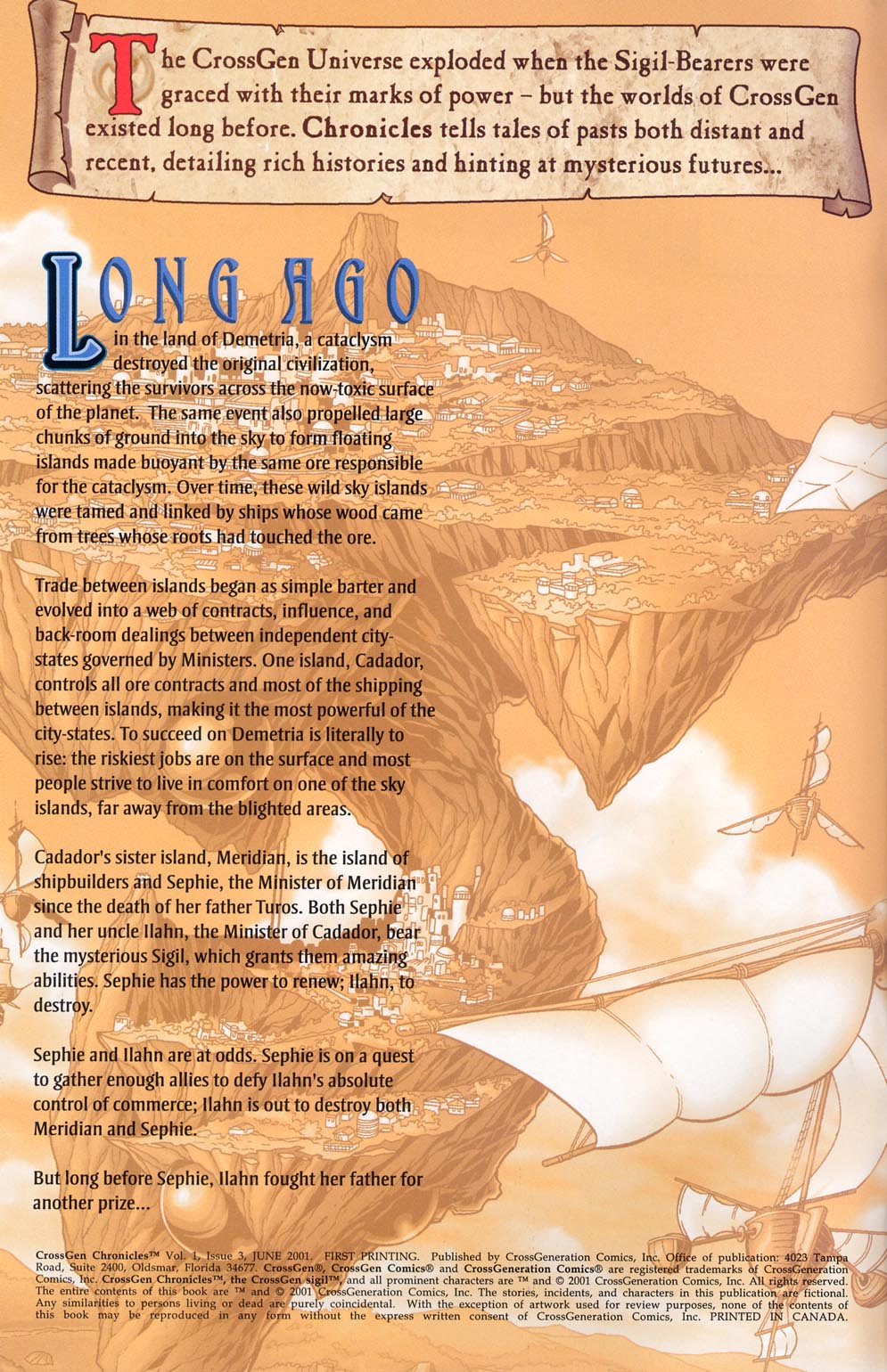 Read online CrossGen Chronicles comic -  Issue #3 - 2