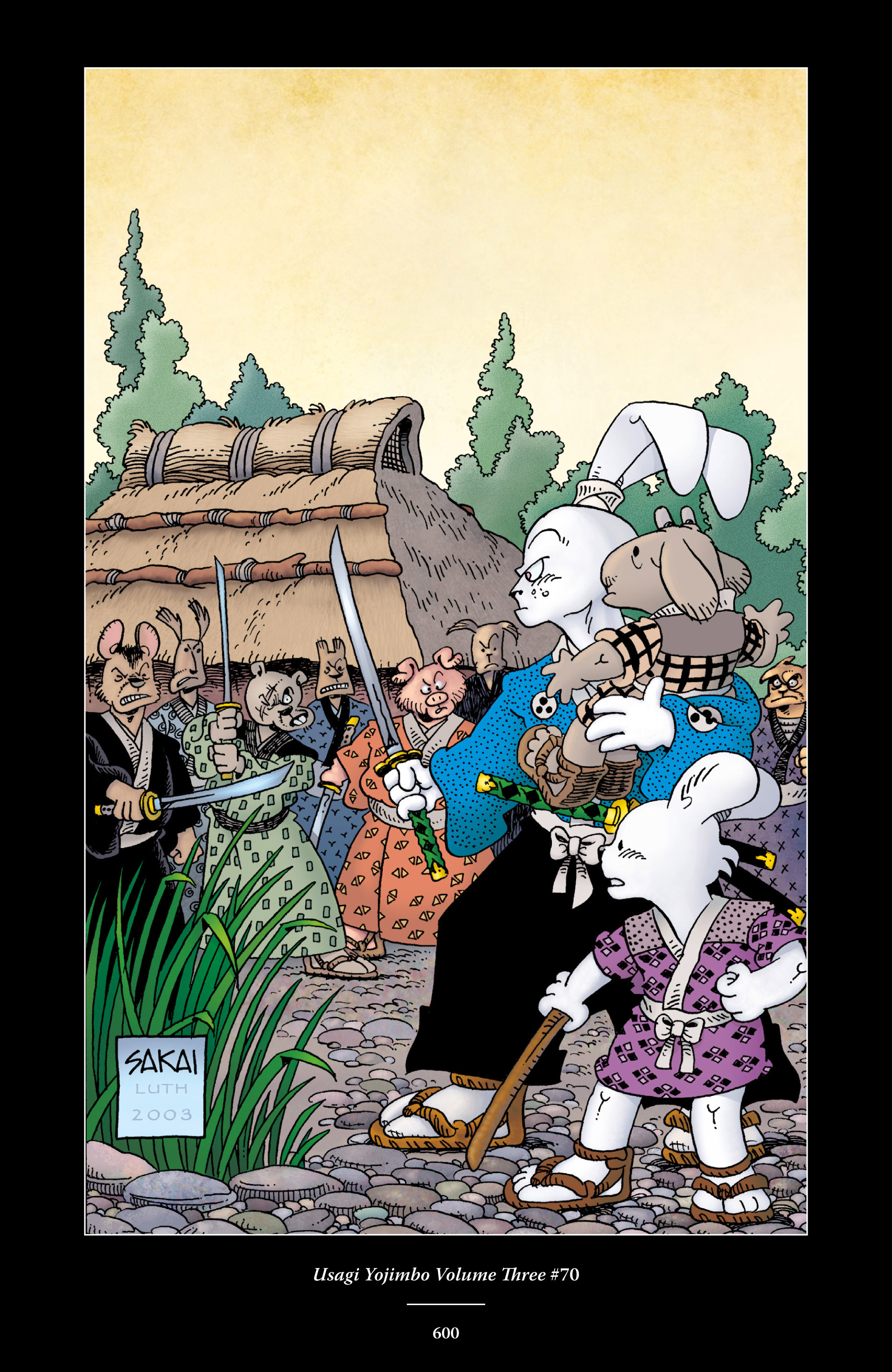 Read online The Usagi Yojimbo Saga comic -  Issue # TPB 4 - 594