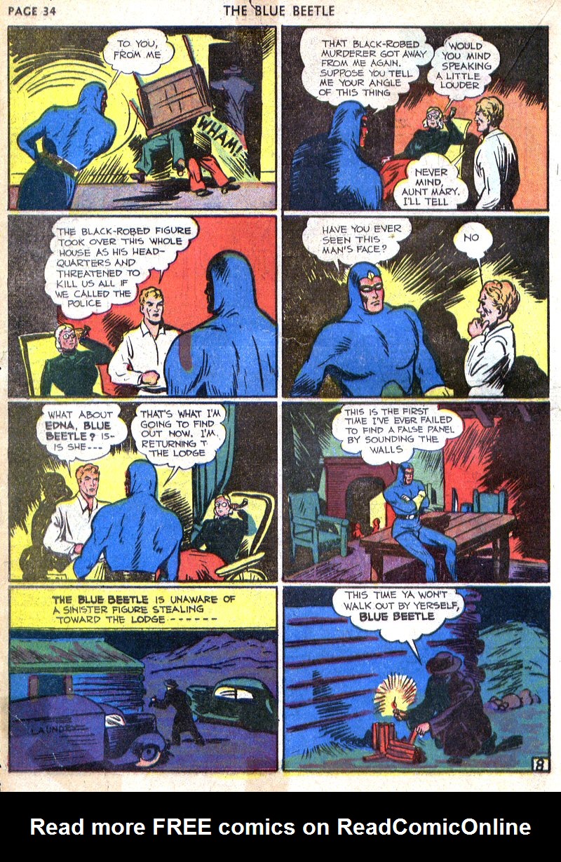 Read online The Blue Beetle comic -  Issue #4 - 35