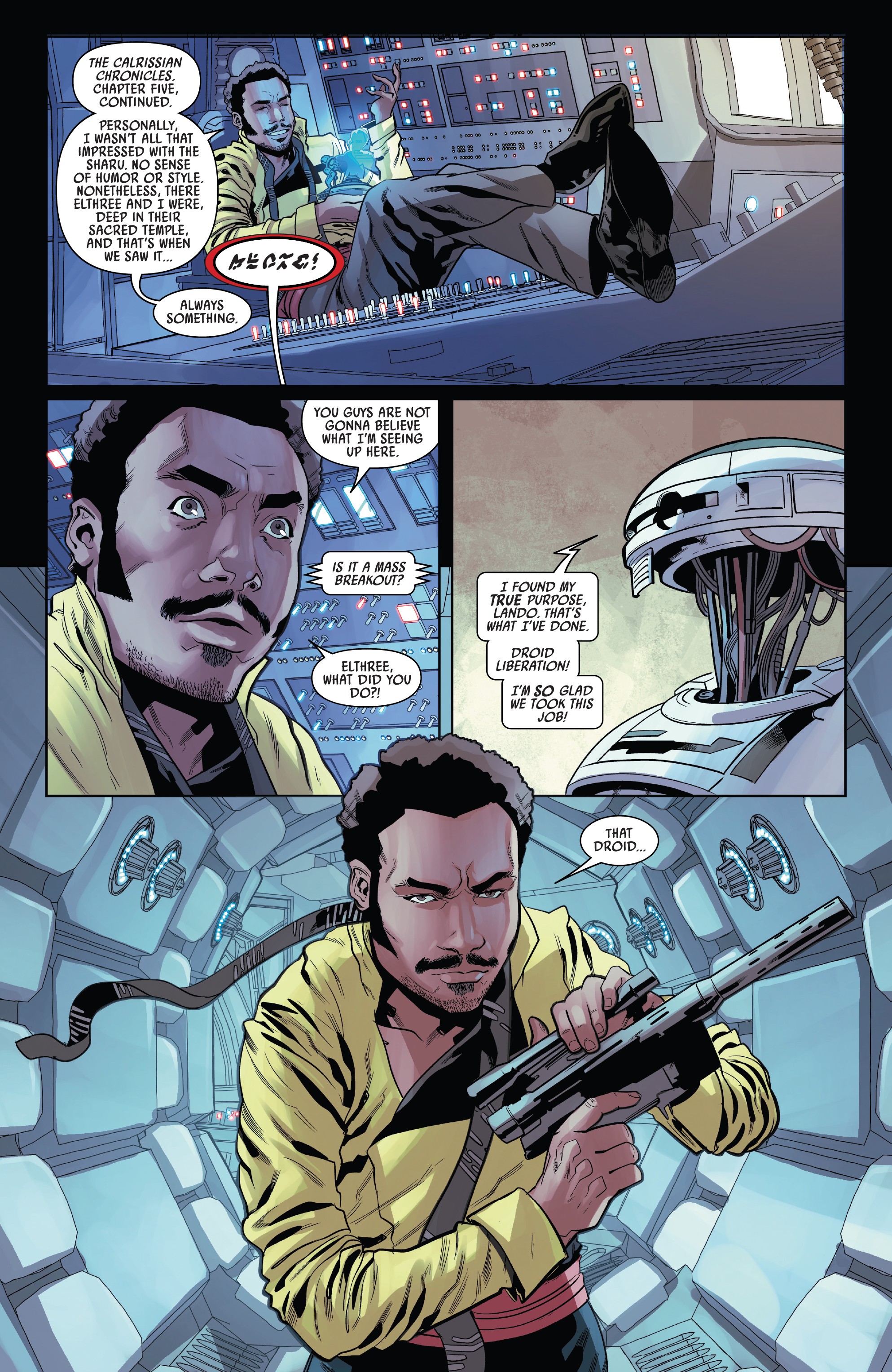 Read online Solo: A Star Wars Story Adaptation comic -  Issue #4 - 15