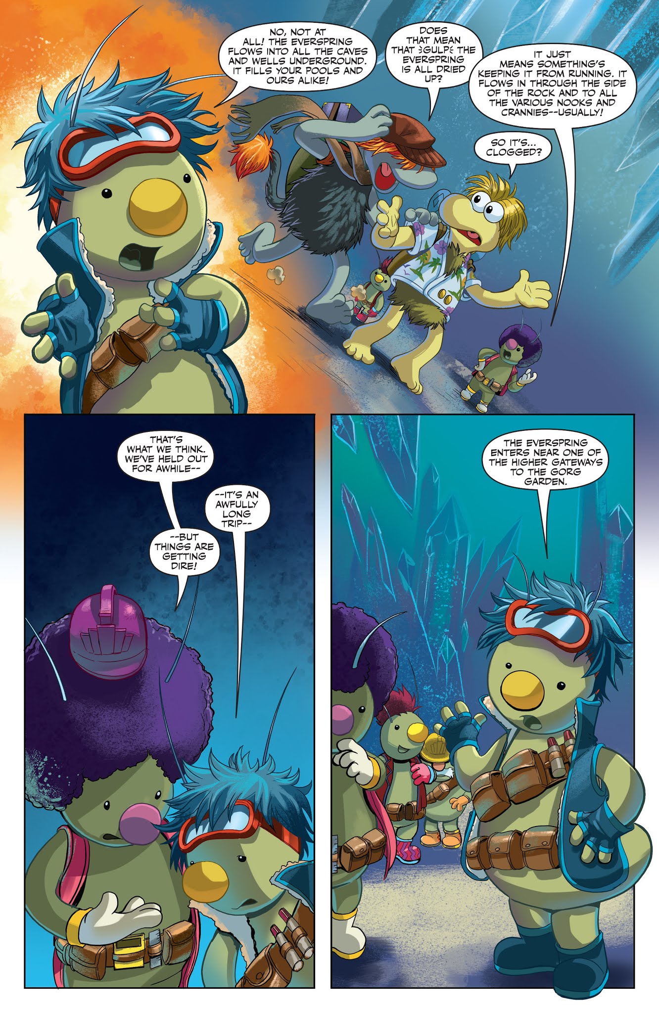 Read online Jim Henson's Fraggle Rock: Journey to the Everspring comic -  Issue #3 - 6