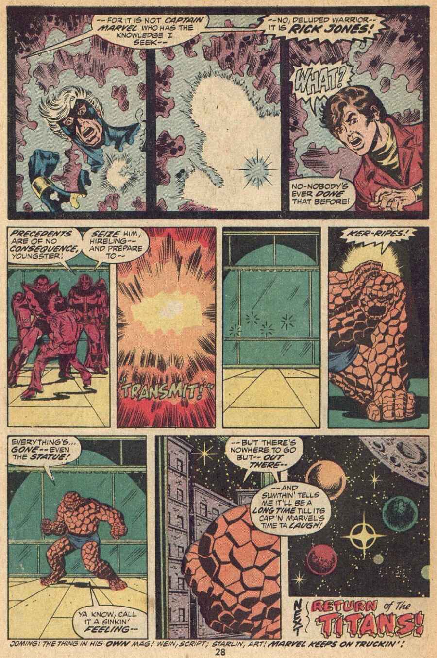 Captain Marvel (1968) Issue #26 #26 - English 21