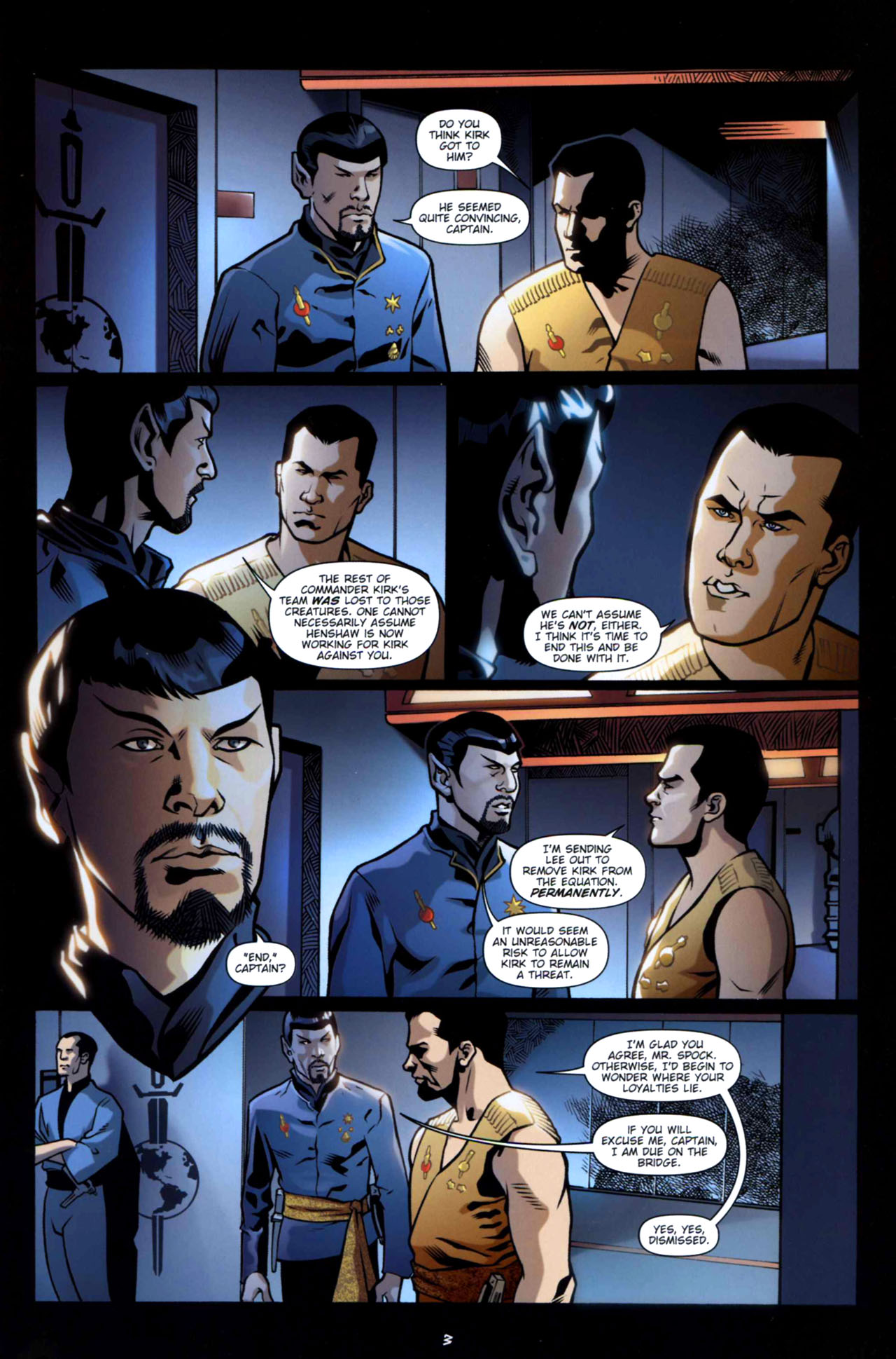 Read online Star Trek: Mirror Images comic -  Issue #5 - 5