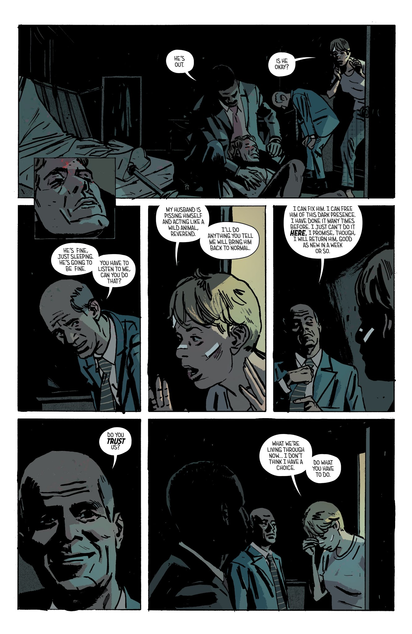 Read online Outcast by Kirkman & Azaceta comic -  Issue #32 - 15