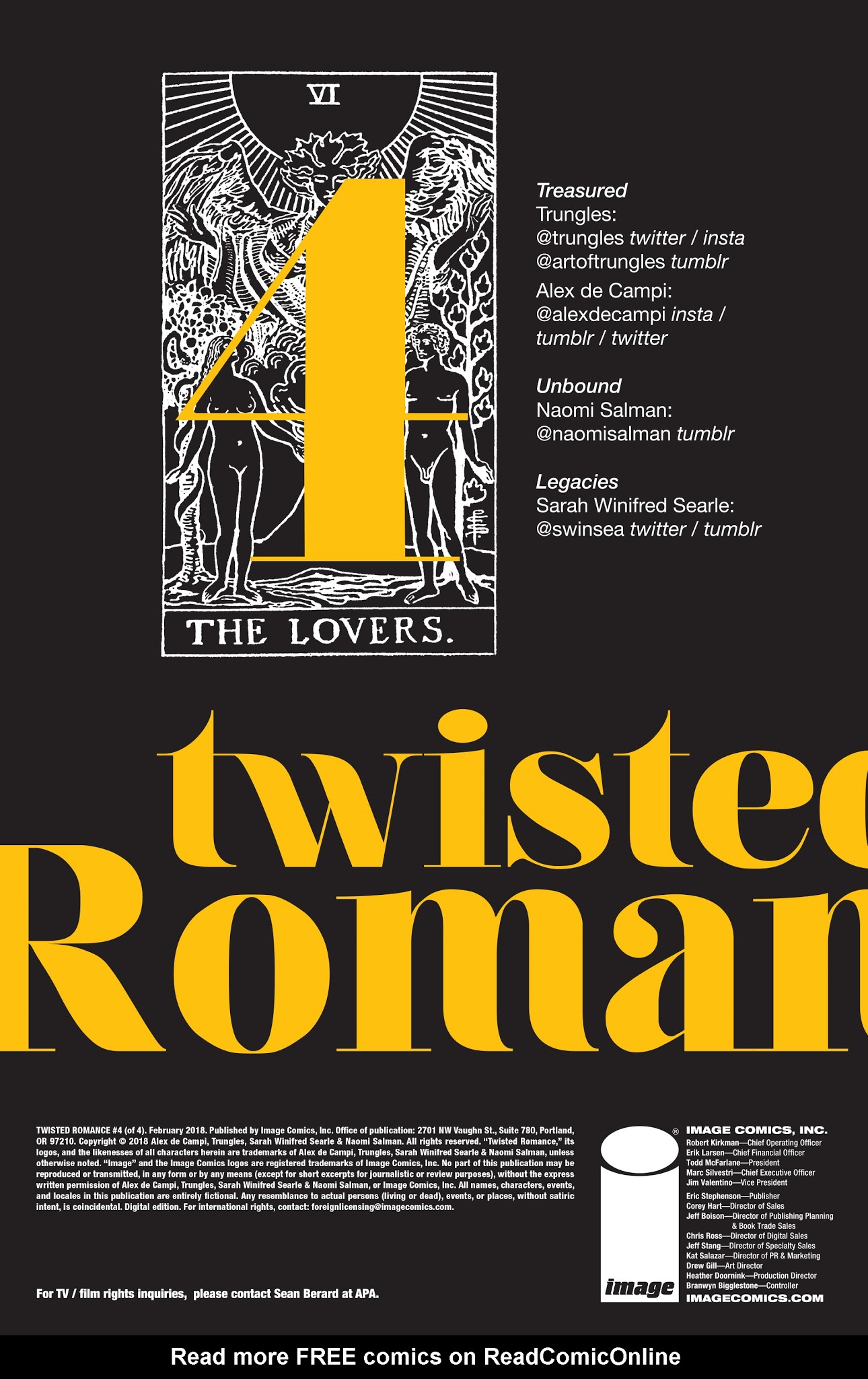 Read online Twisted Romance comic -  Issue #4 - 2
