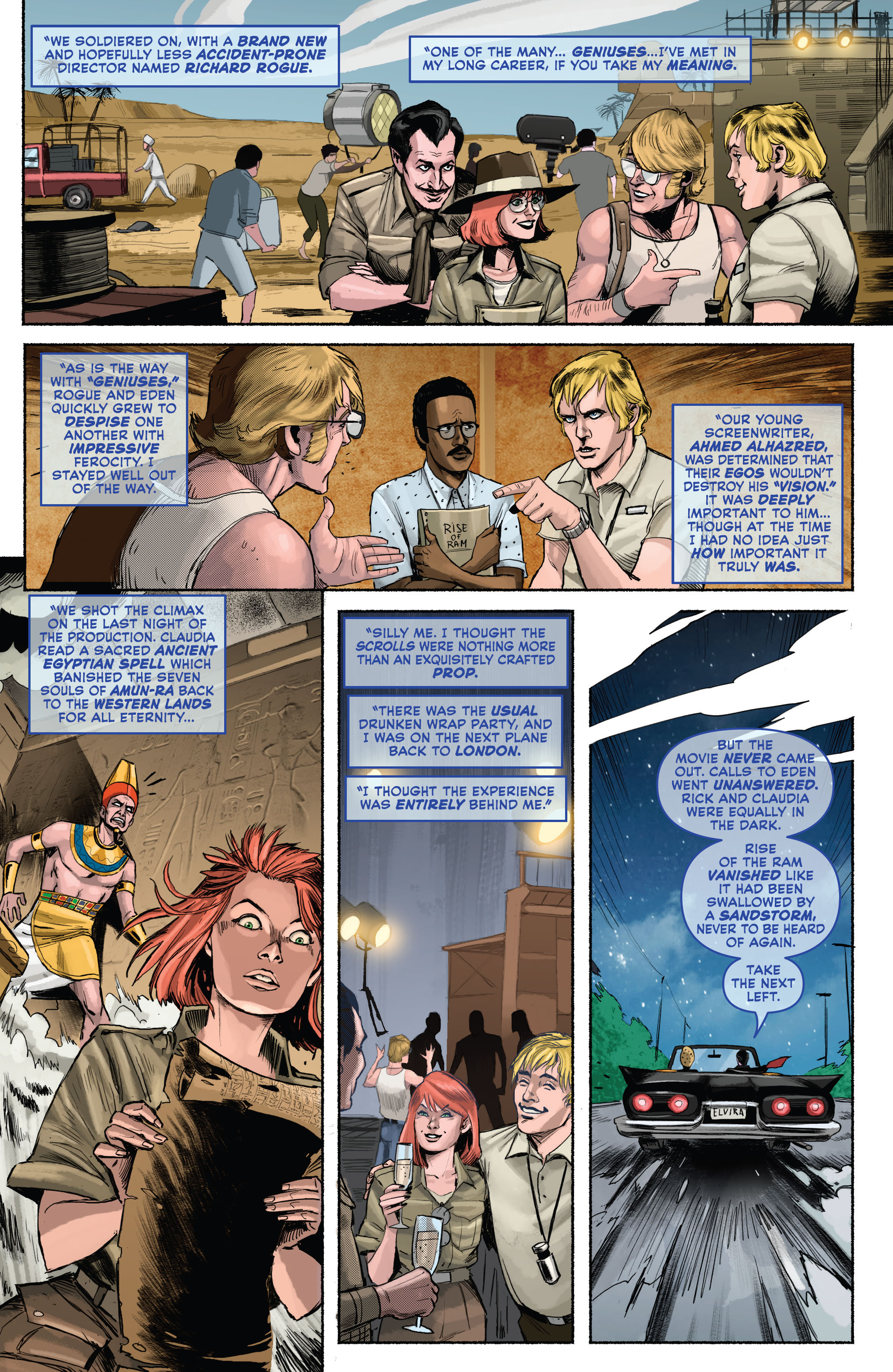 Read online Elvira Meets Vincent Price comic -  Issue #2 - 13