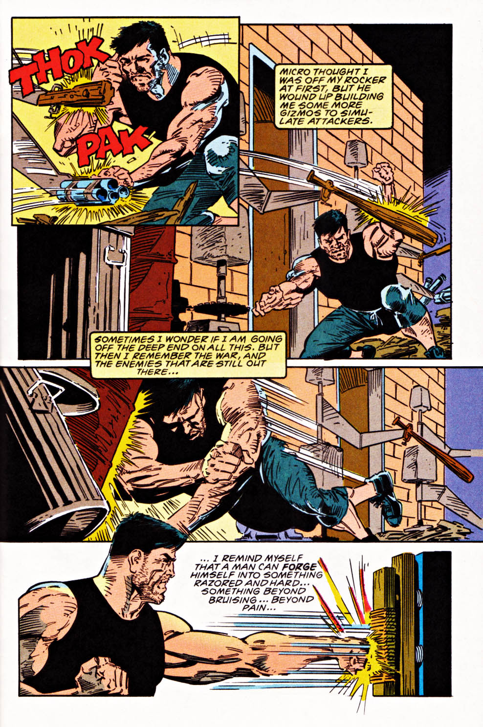 Read online The Punisher War Zone comic -  Issue #23 - 35