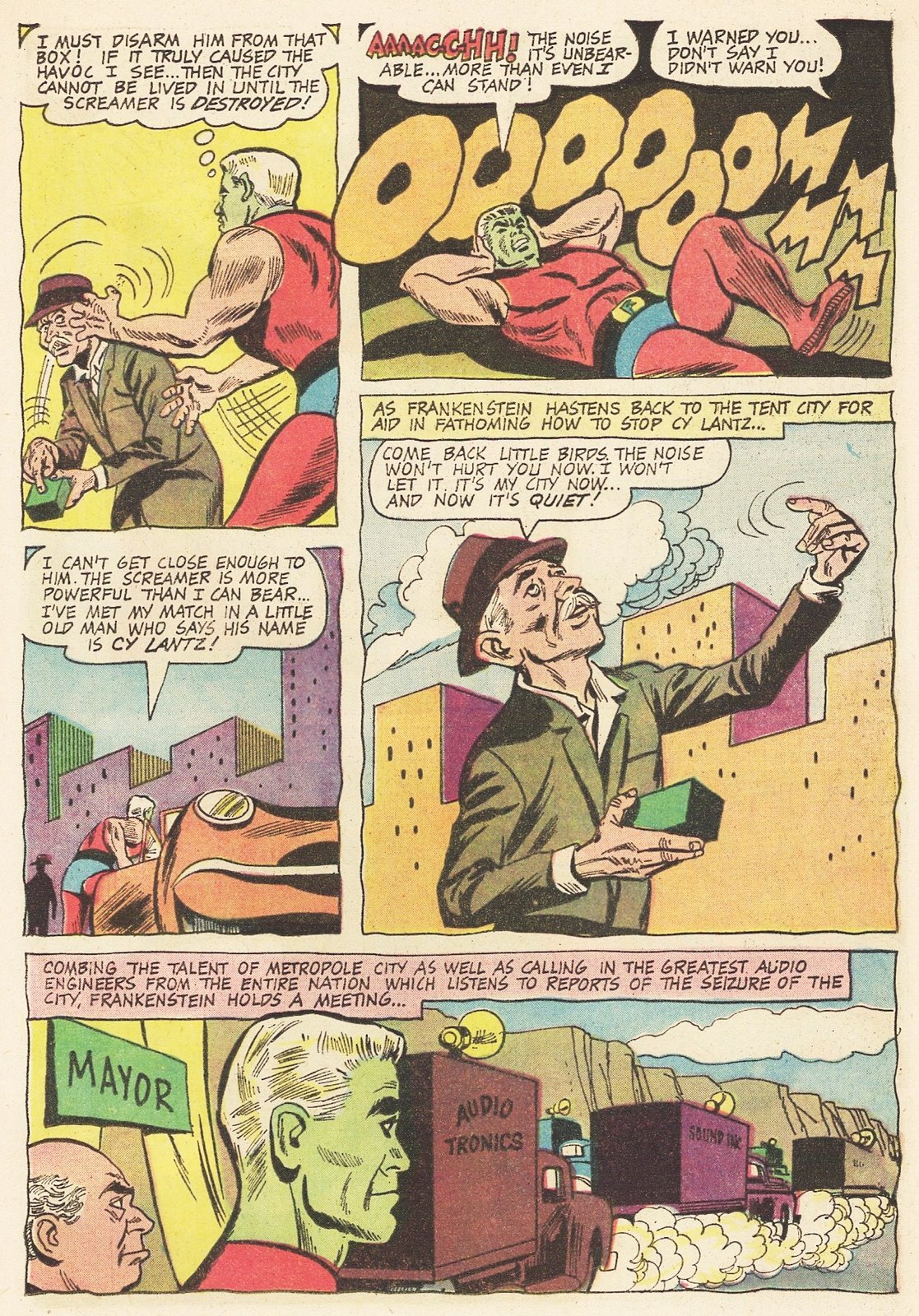 Read online Frankenstein (1964) comic -  Issue #4 - 25