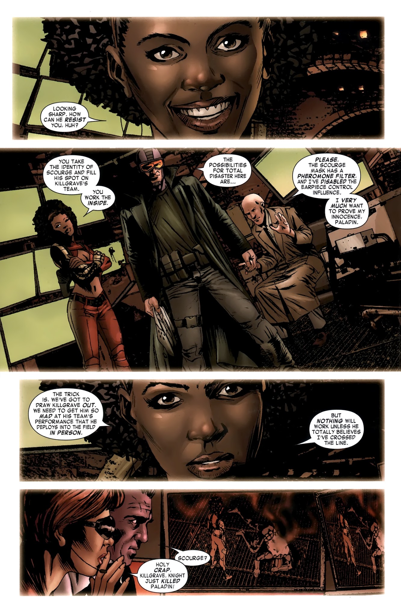 Read online Villains For Hire comic -  Issue #4 - 19