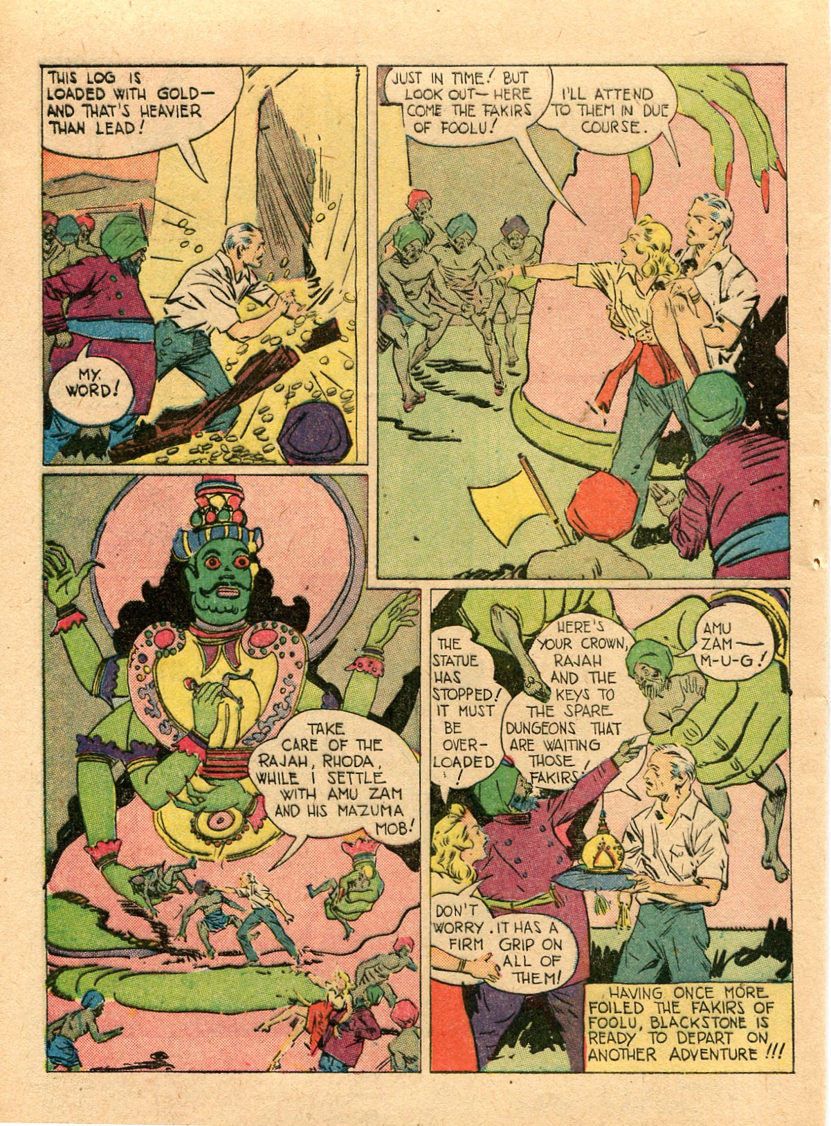Read online Super-Magician Comics comic -  Issue #24 - 50