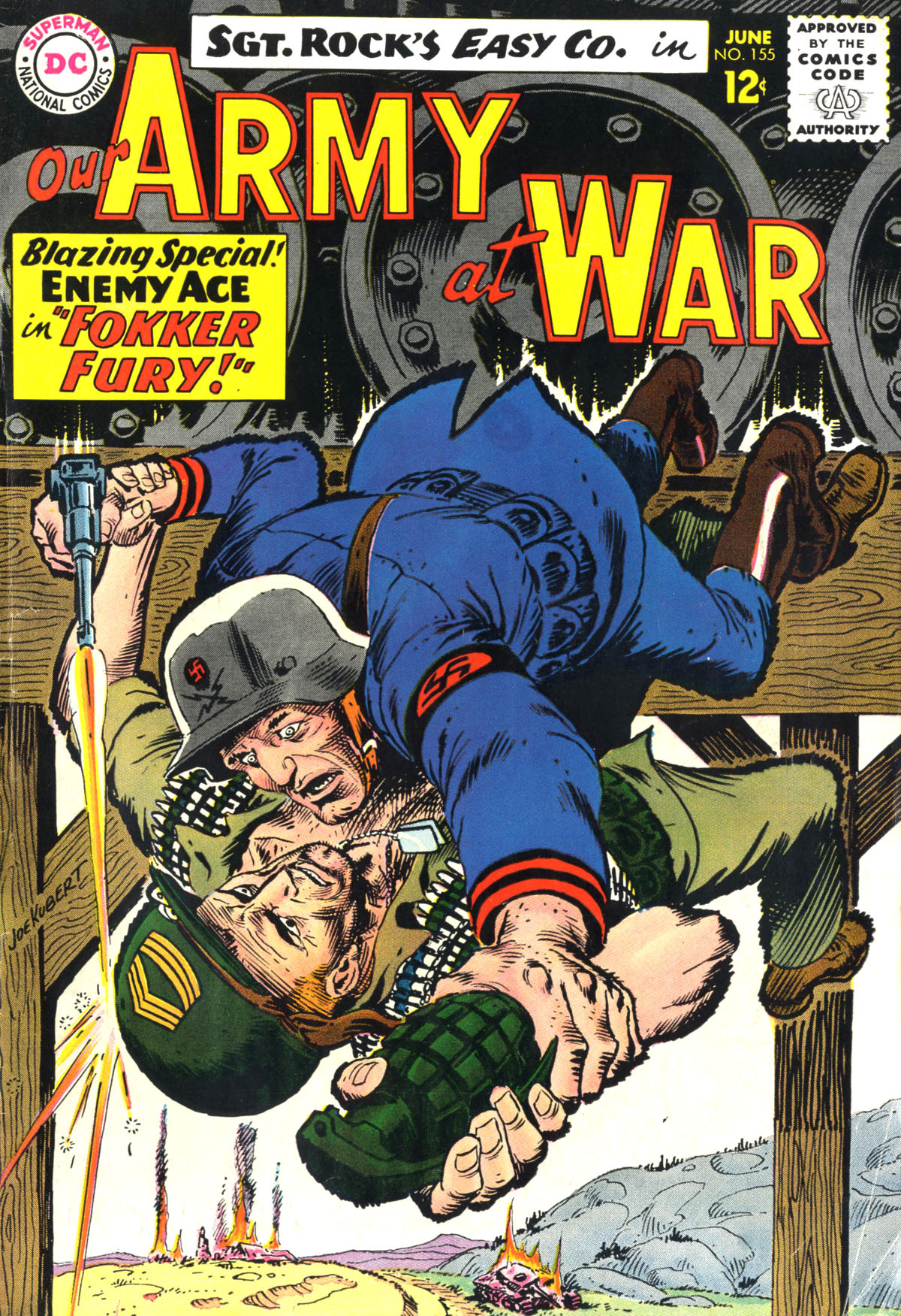 Read online Our Army at War (1952) comic -  Issue #155 - 1