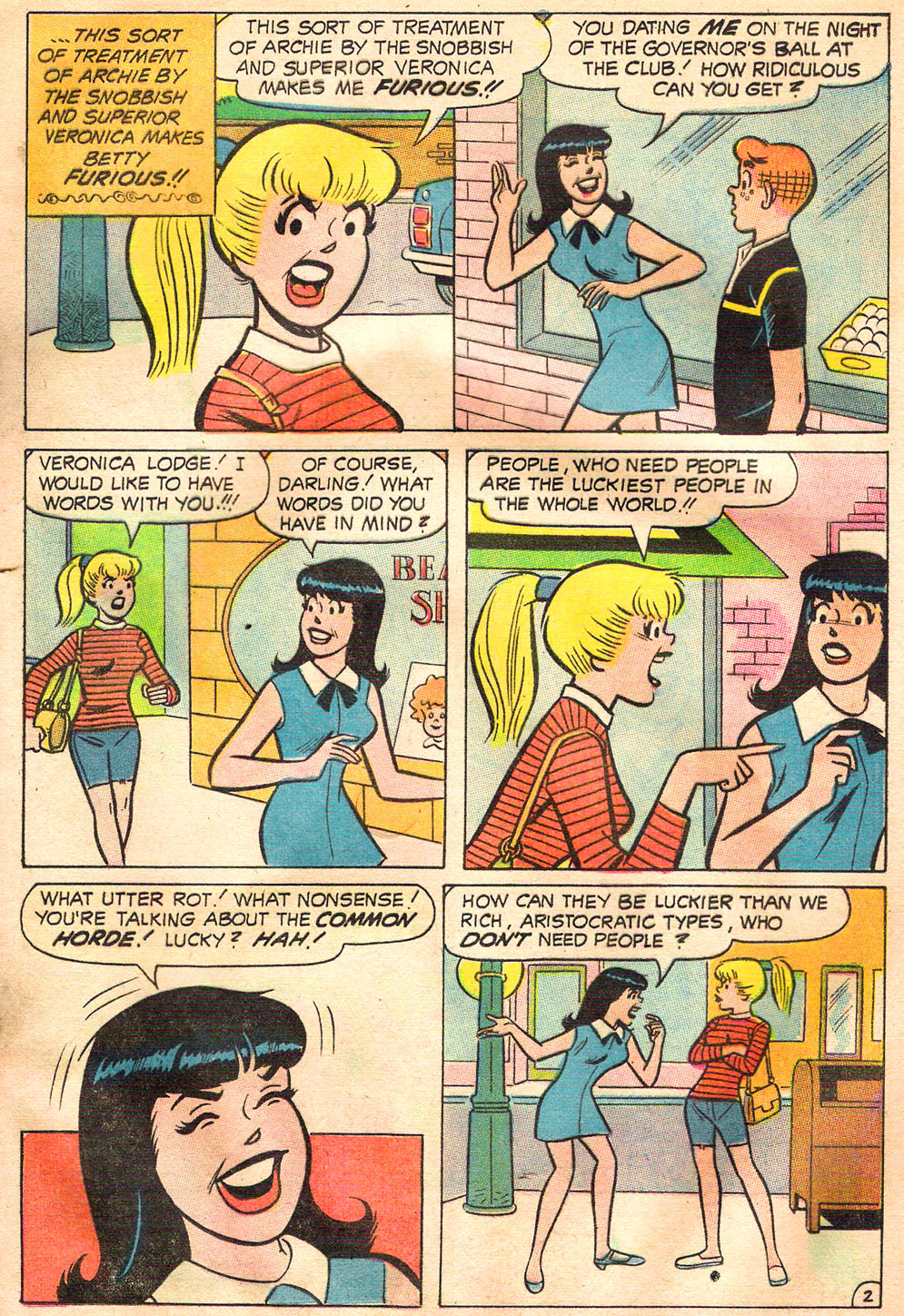 Read online Archie's Girls Betty and Veronica comic -  Issue #157 - 21