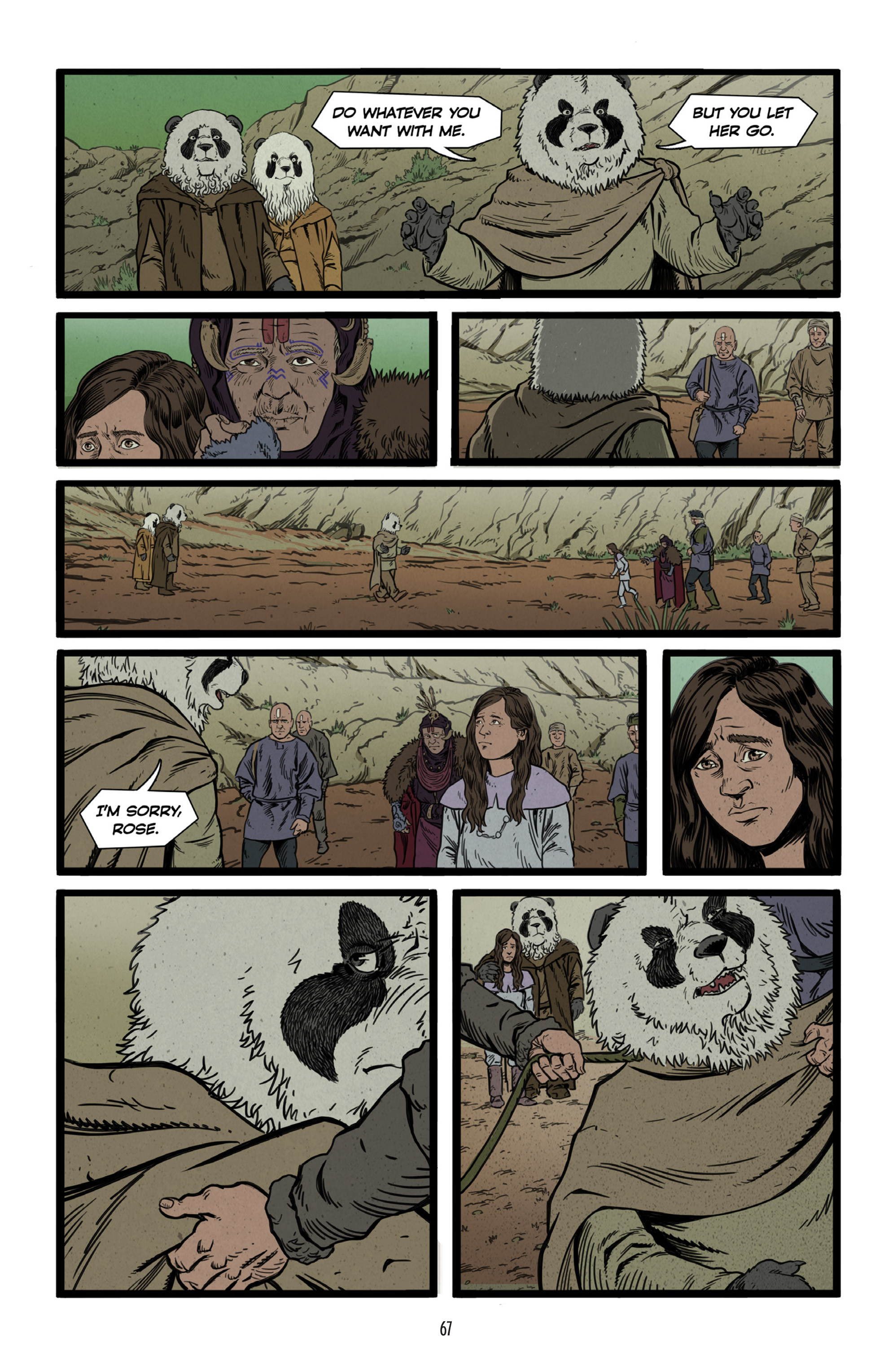 Read online Wastelander Panda comic -  Issue # TPB - 70