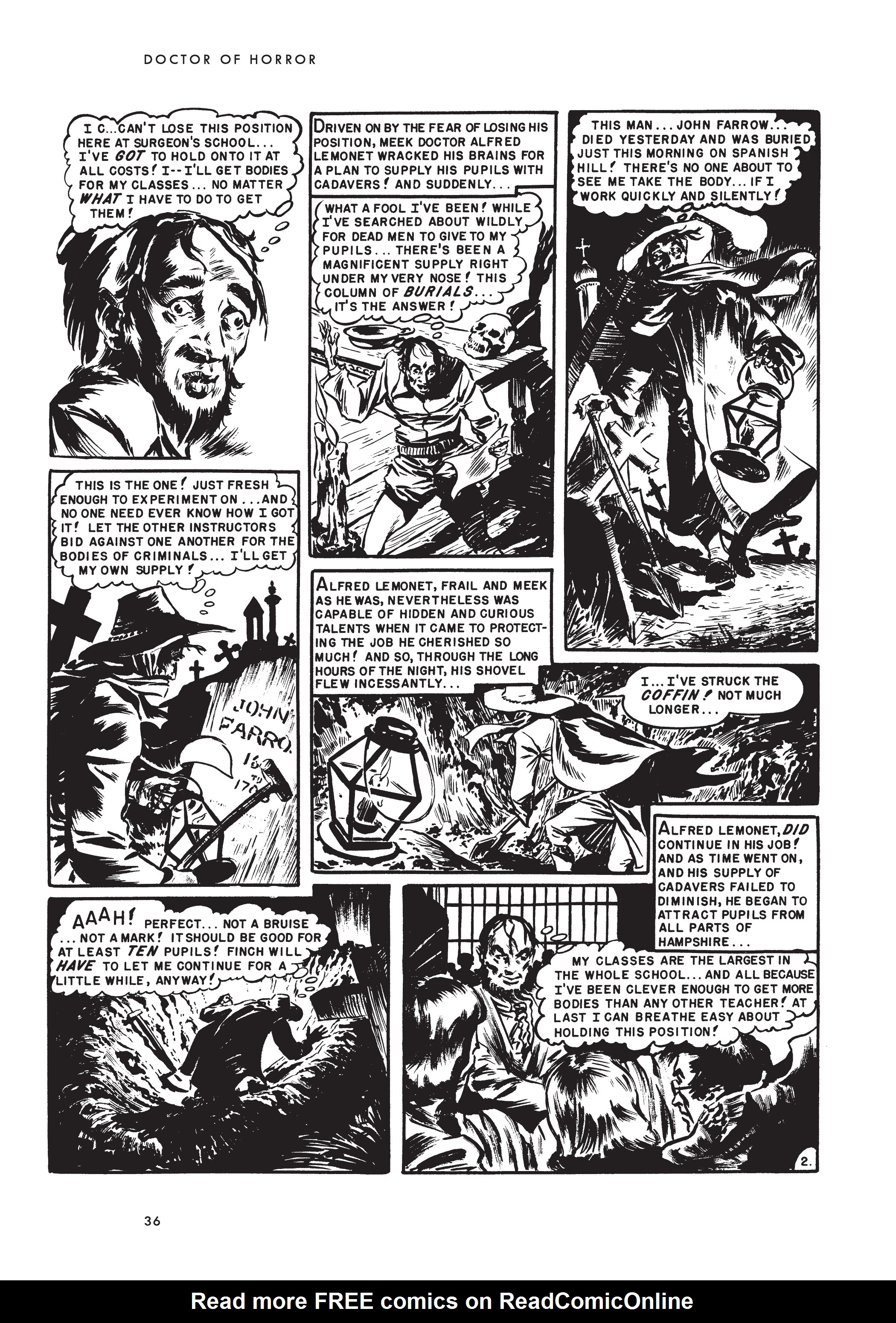Read online Doctor of Horror and Other Stories comic -  Issue # TPB (Part 1) - 51