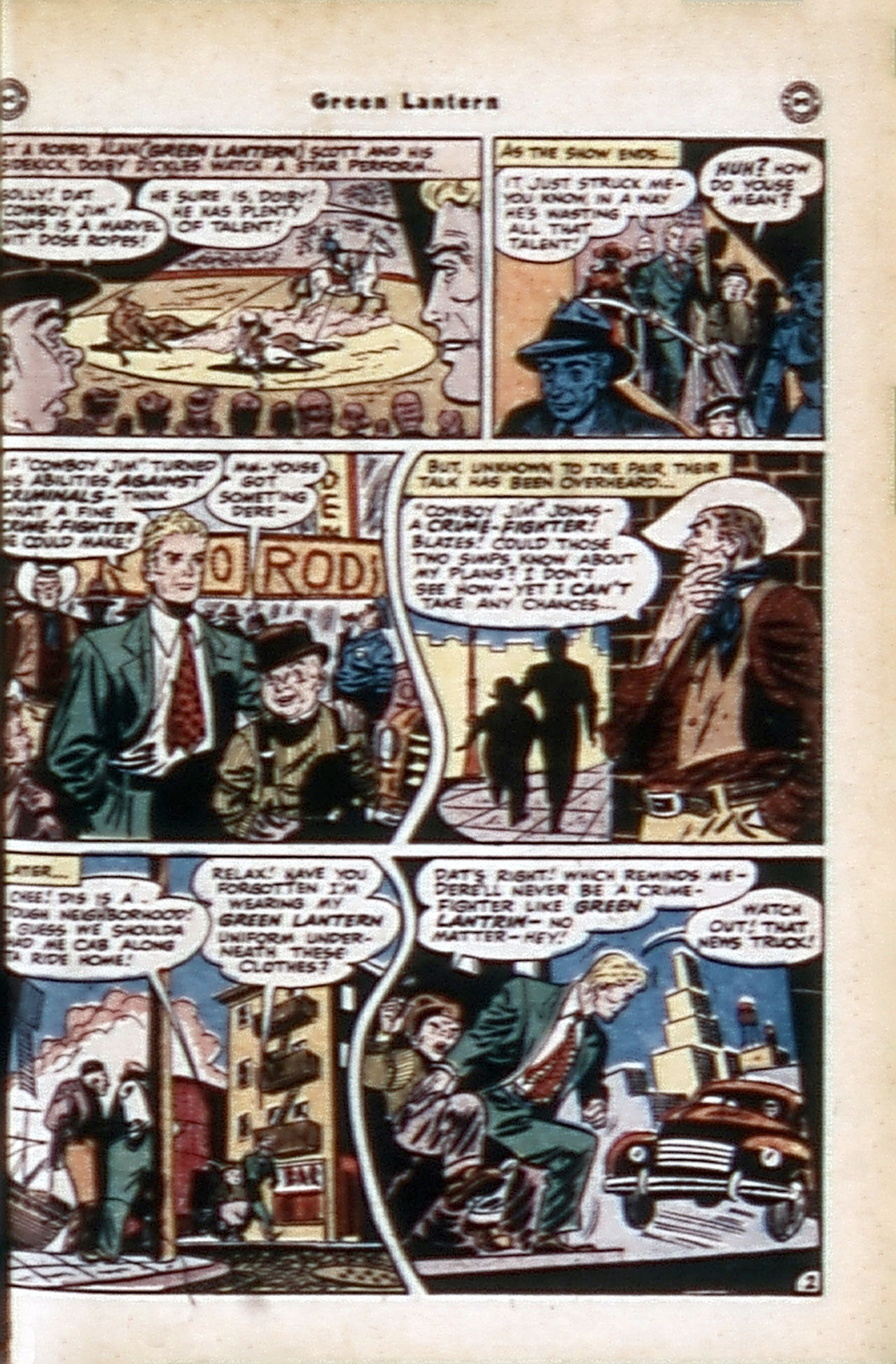 Read online Green Lantern (1941) comic -  Issue #34 - 39
