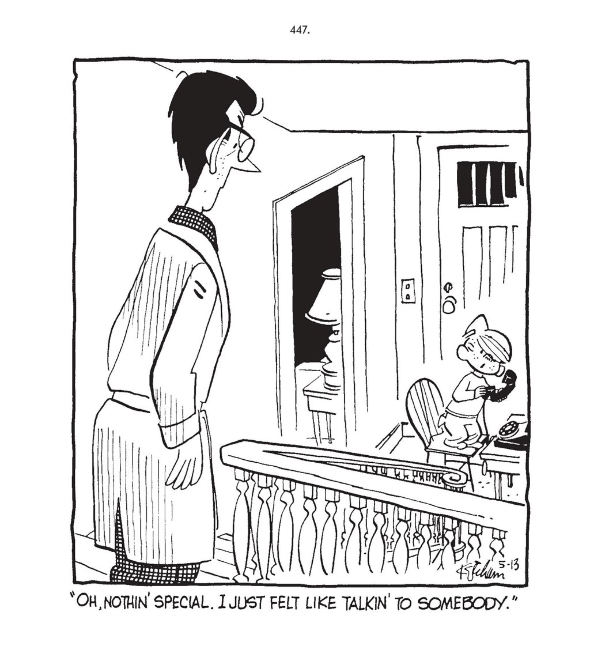 Read online Hank Ketcham's Complete Dennis the Menace comic -  Issue # TPB 2 (Part 5) - 73