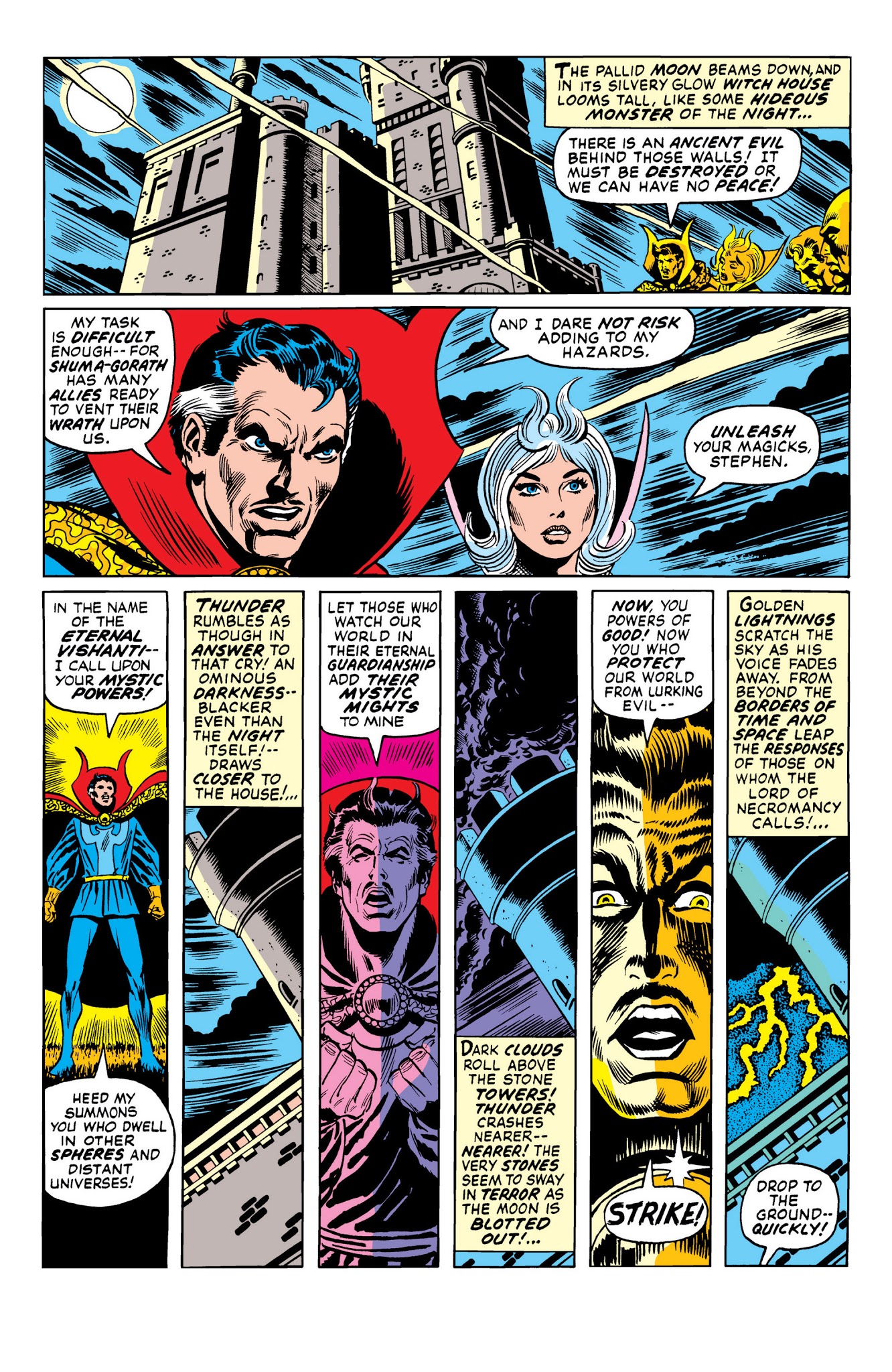 Read online Doctor Strange: A Separate Reality comic -  Issue # TPB - 268
