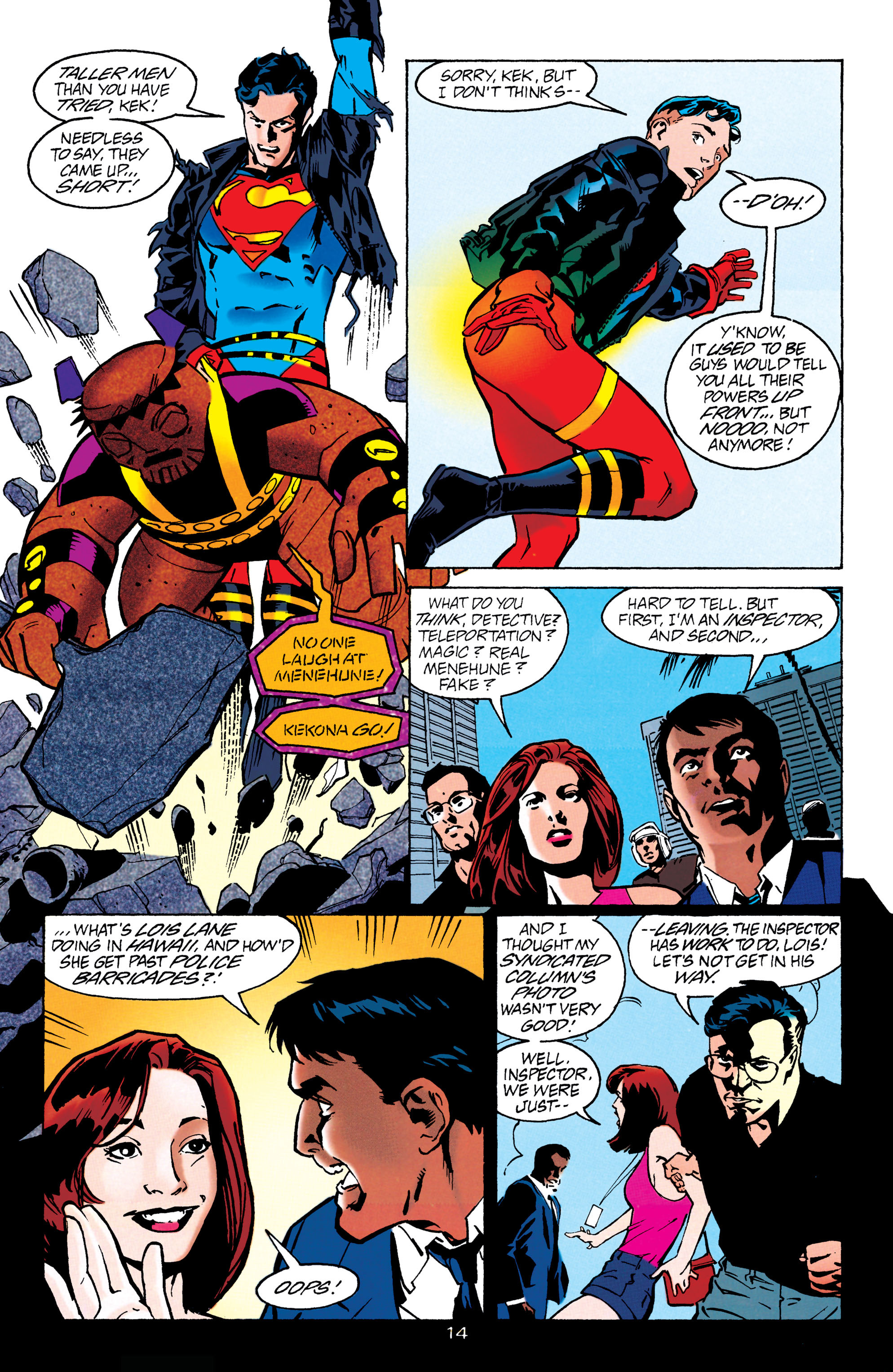 Read online Adventures of Superman (1987) comic -  Issue #541 - 14