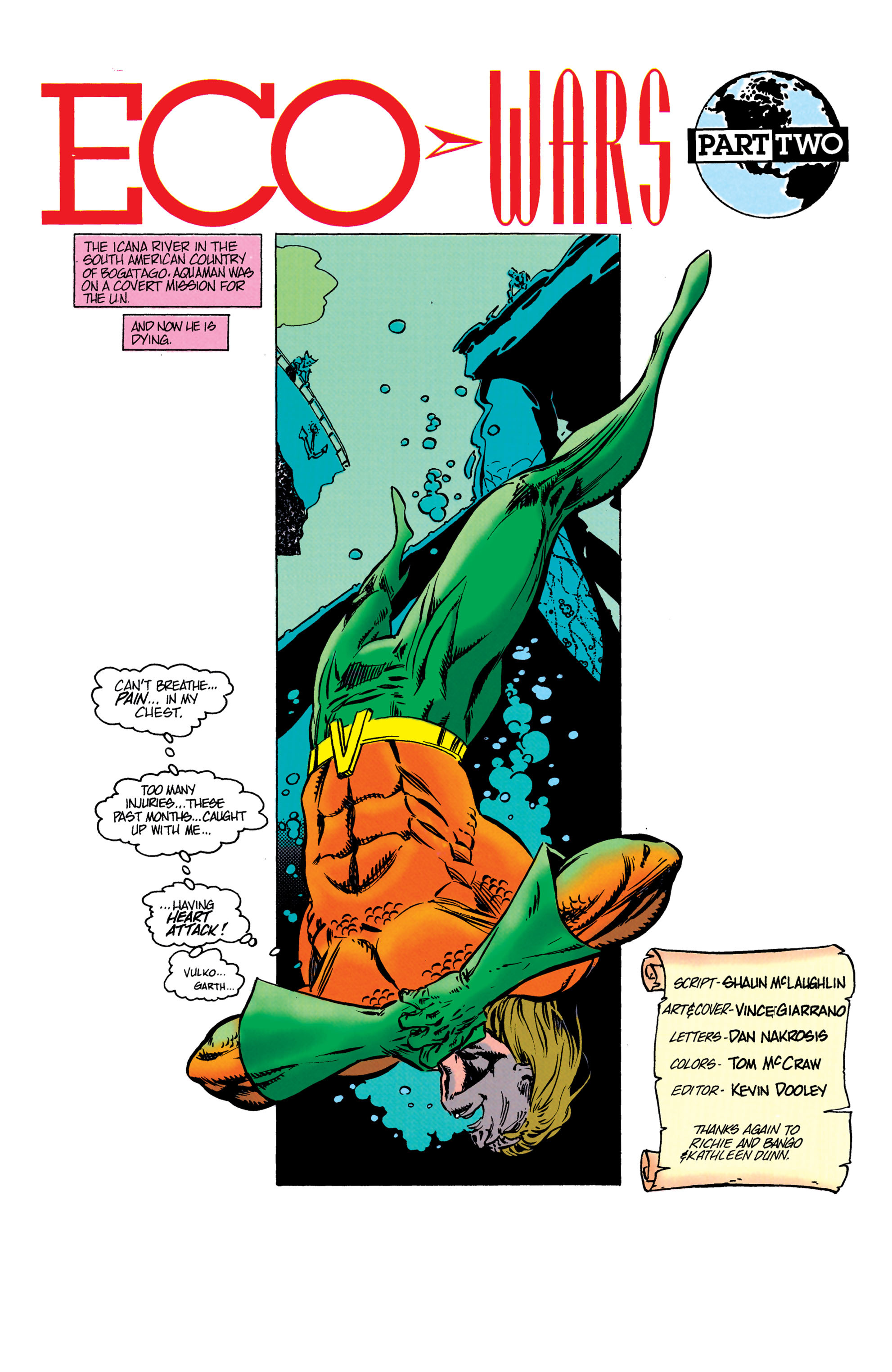 Read online Aquaman (1991) comic -  Issue #10 - 2