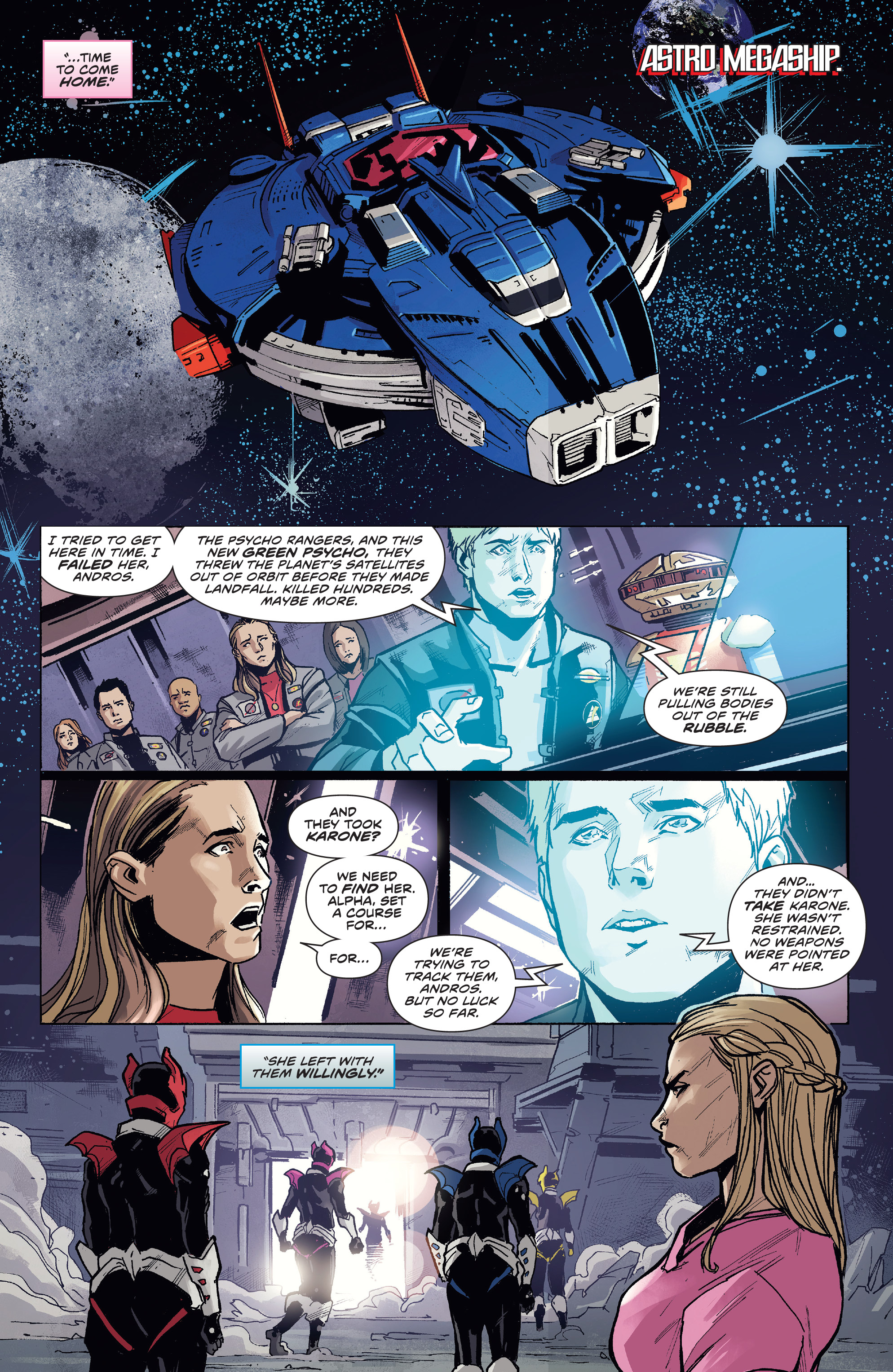 Read online Saban's Power Rangers: The Psycho Path comic -  Issue # TPB - 18