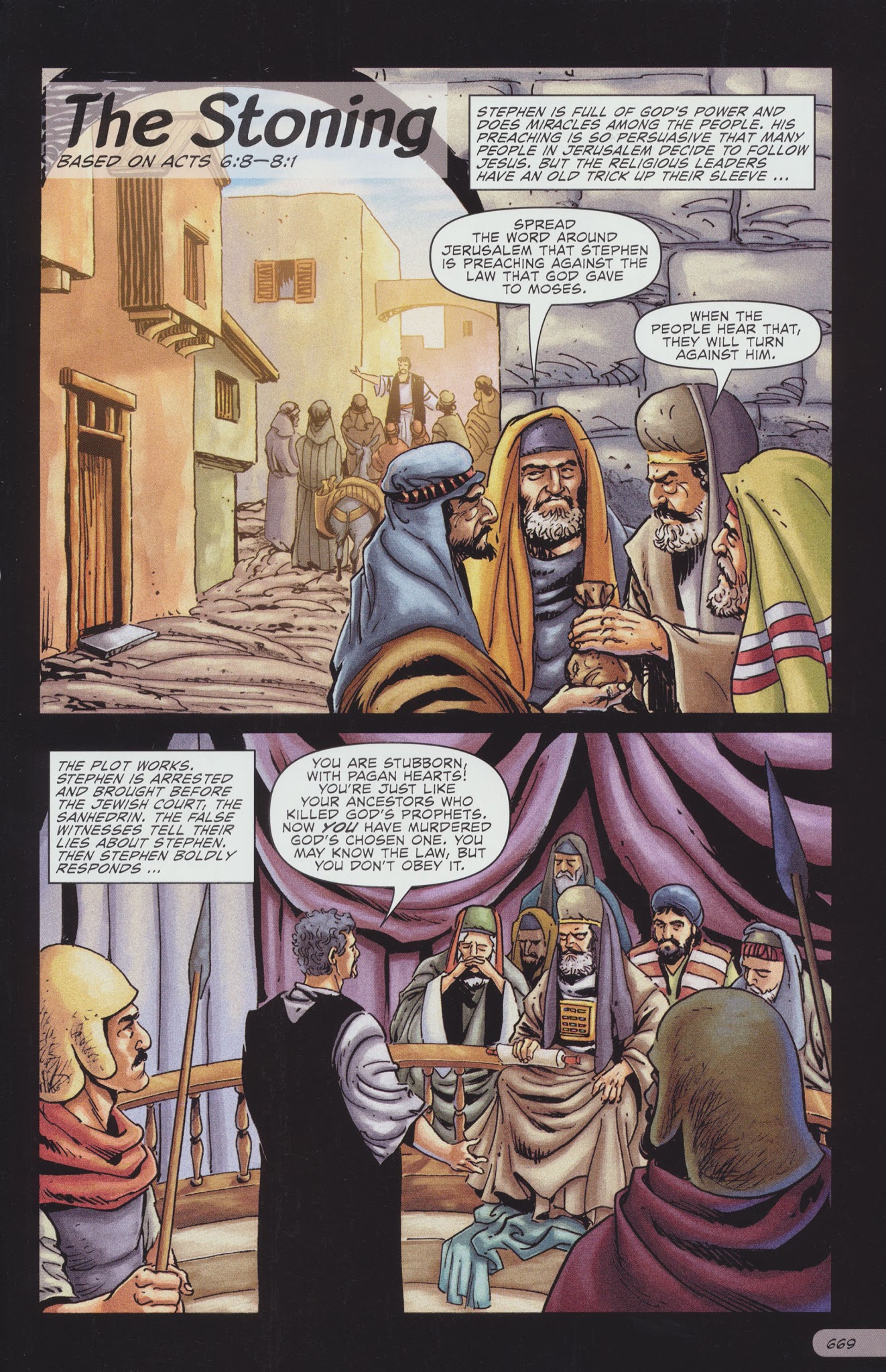 Read online The Action Bible comic -  Issue # TPB 2 - 292