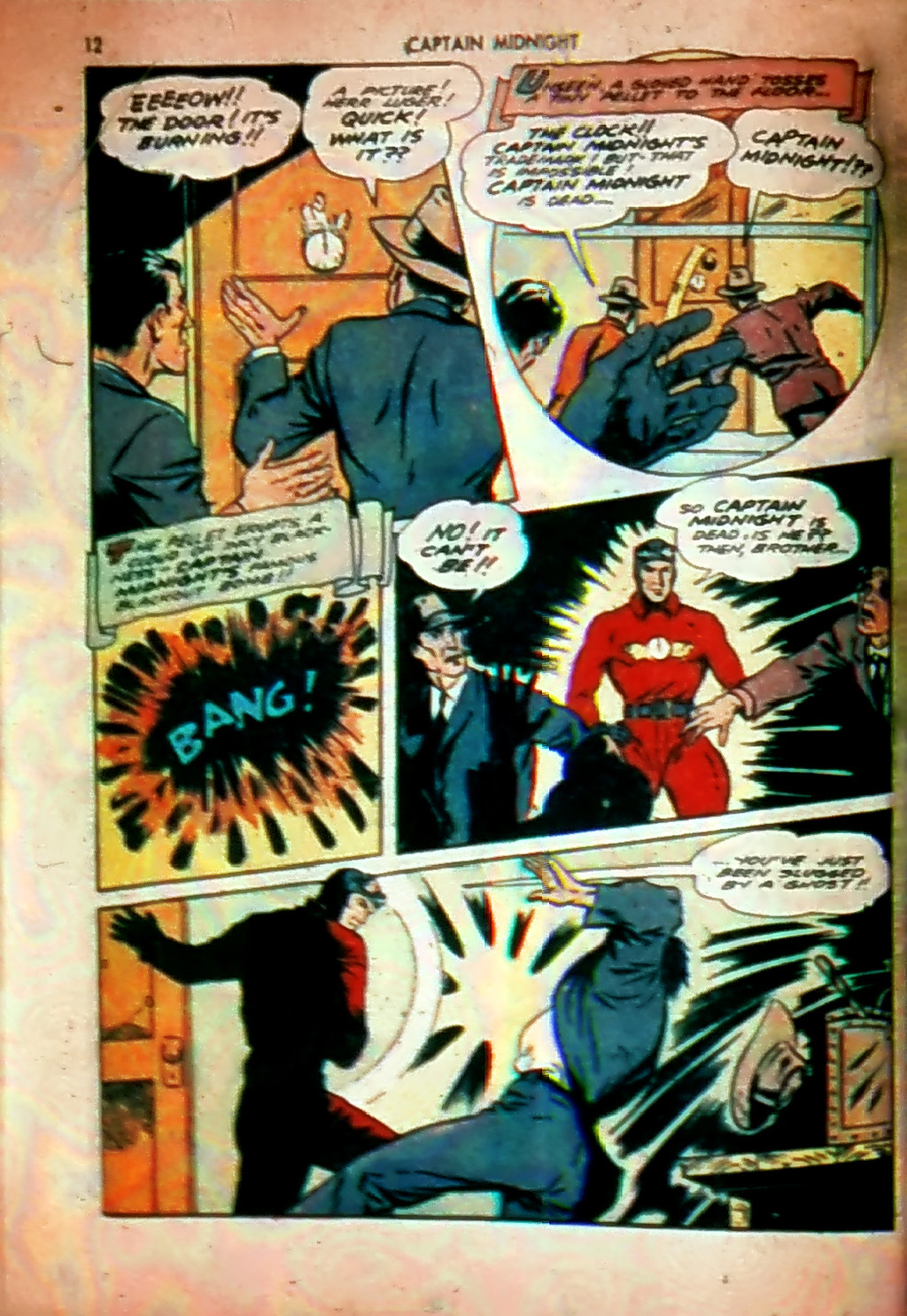 Read online Captain Midnight (1942) comic -  Issue #1 - 12