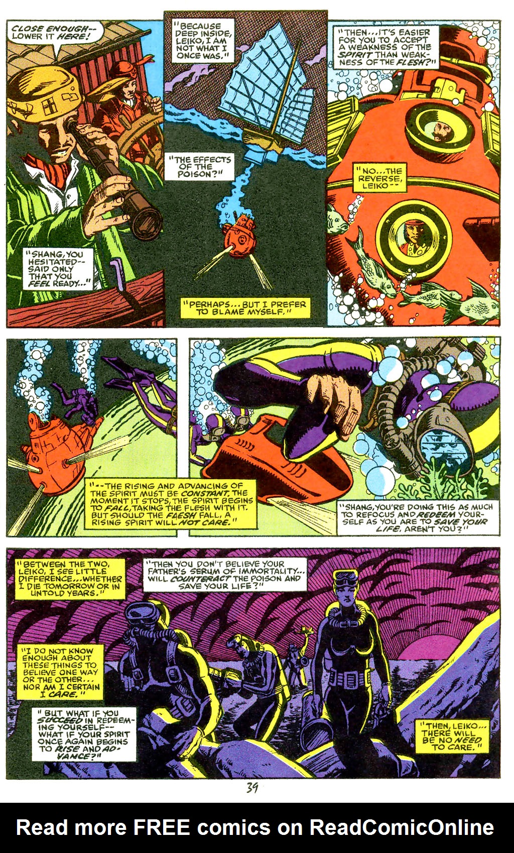 Read online Master of Kung Fu: Bleeding Black comic -  Issue # Full - 41