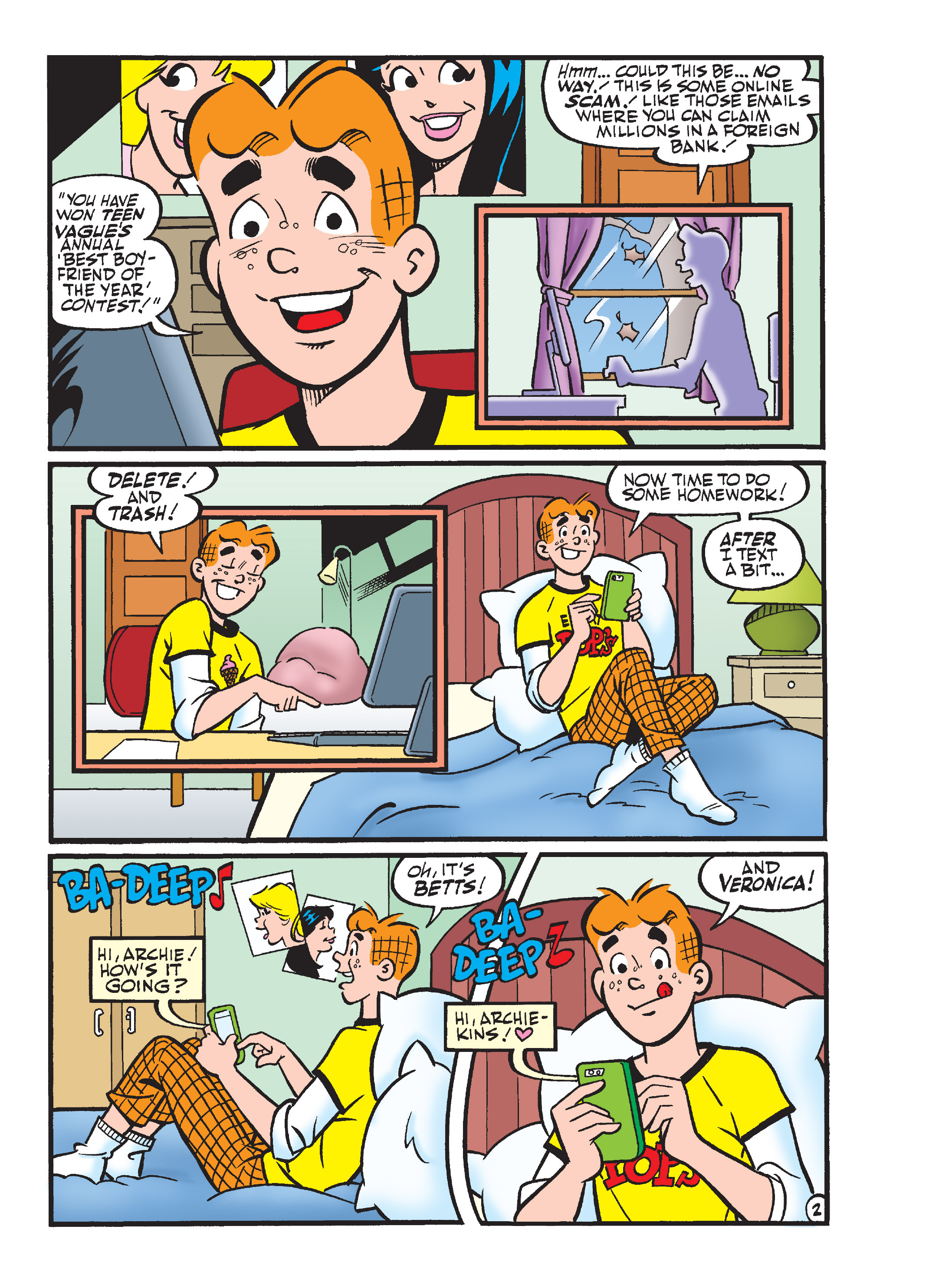 Read online Betty and Veronica Double Digest comic -  Issue #237 - 3