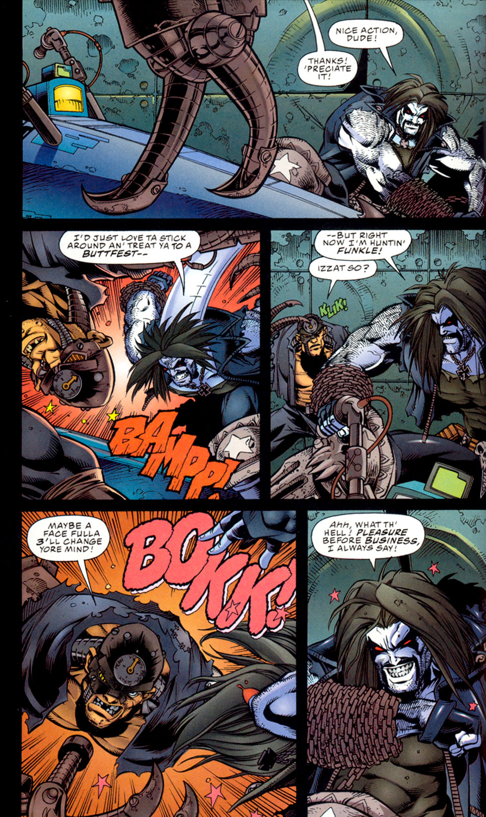 Read online Lobo/Judge Dredd: Psycho Bikers vs. the Mutants From Hell comic -  Issue # Full - 24