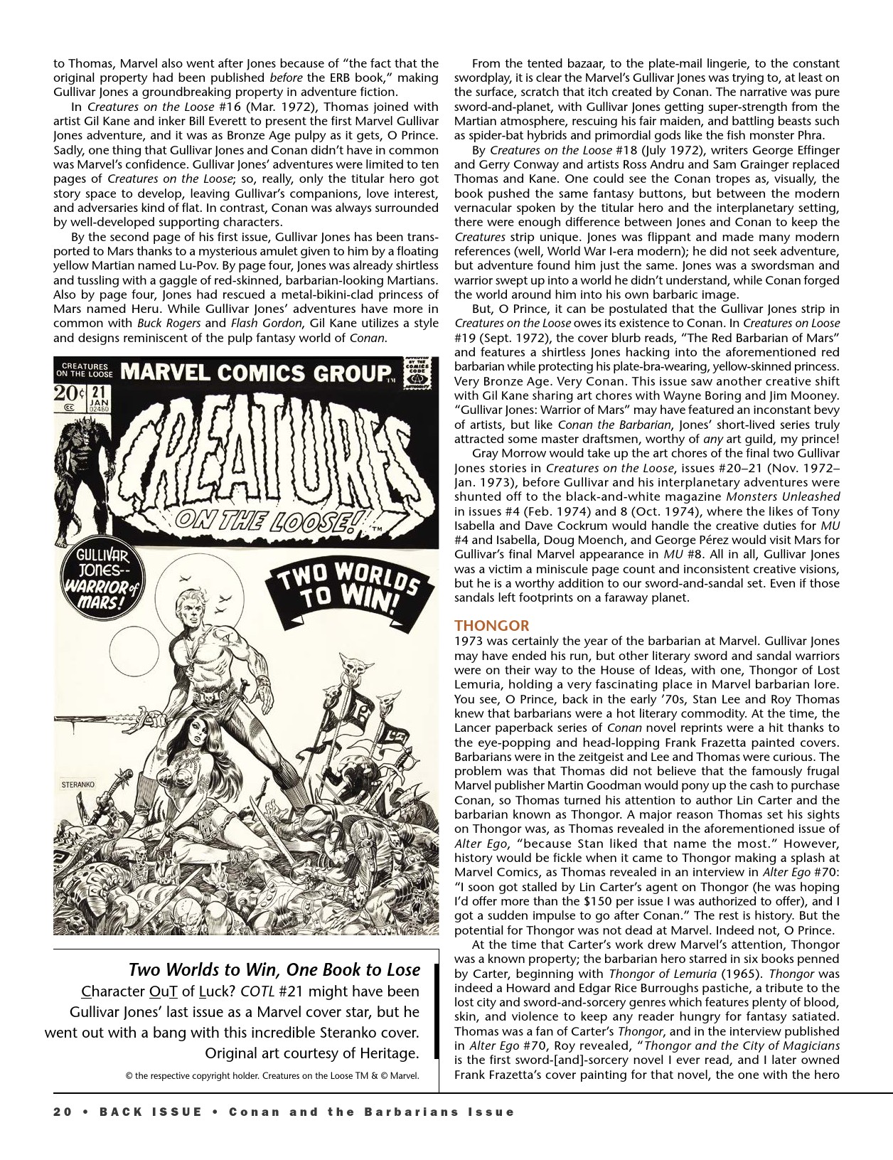 Read online Back Issue comic -  Issue #121 - 22