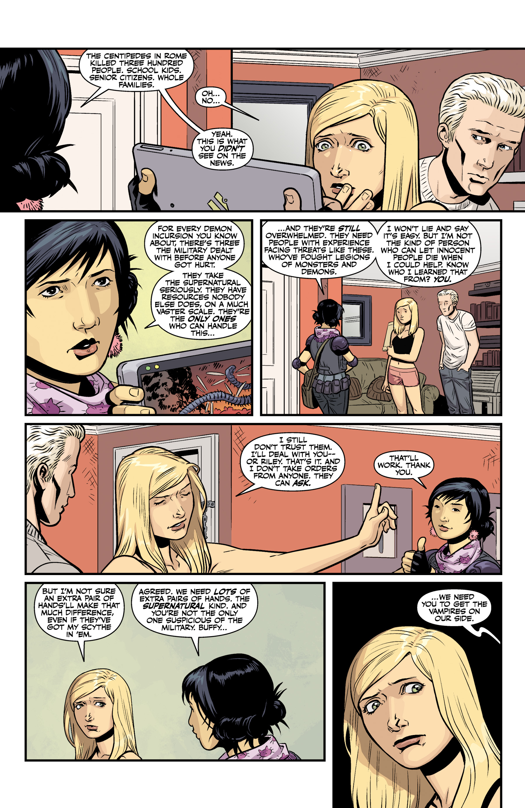 Read online Buffy the Vampire Slayer Season Ten comic -  Issue #21 - 7