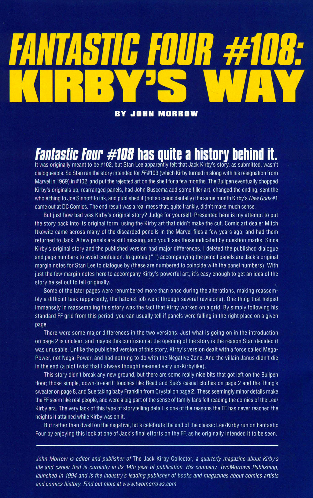 Read online Fantastic Four: The Lost Adventure comic -  Issue # Full - 22