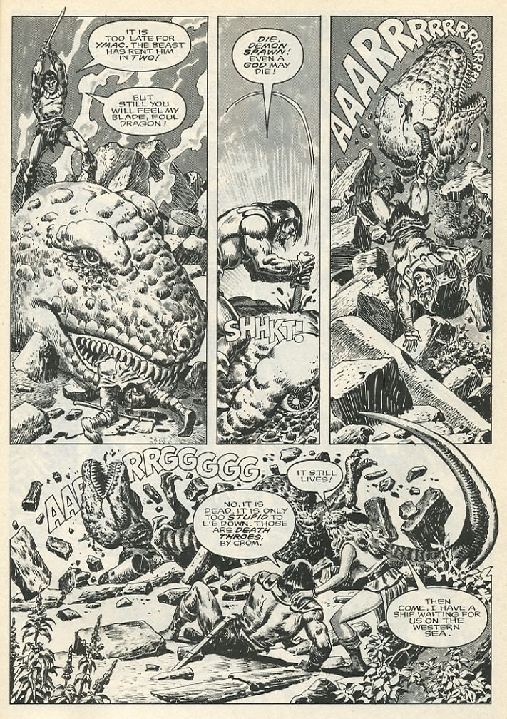 Read online The Savage Sword Of Conan comic -  Issue #138 - 55