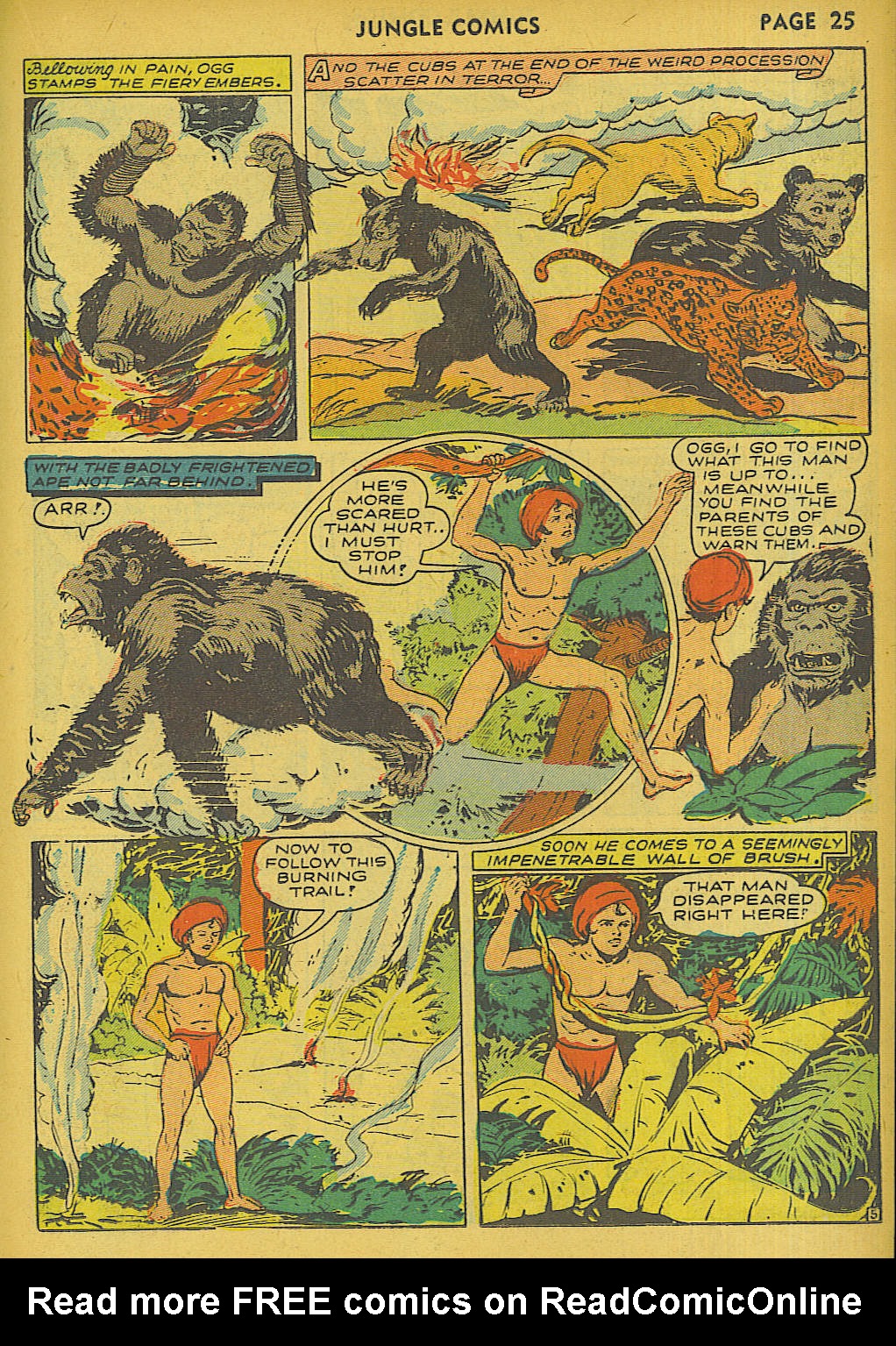 Read online Jungle Comics comic -  Issue #30 - 29