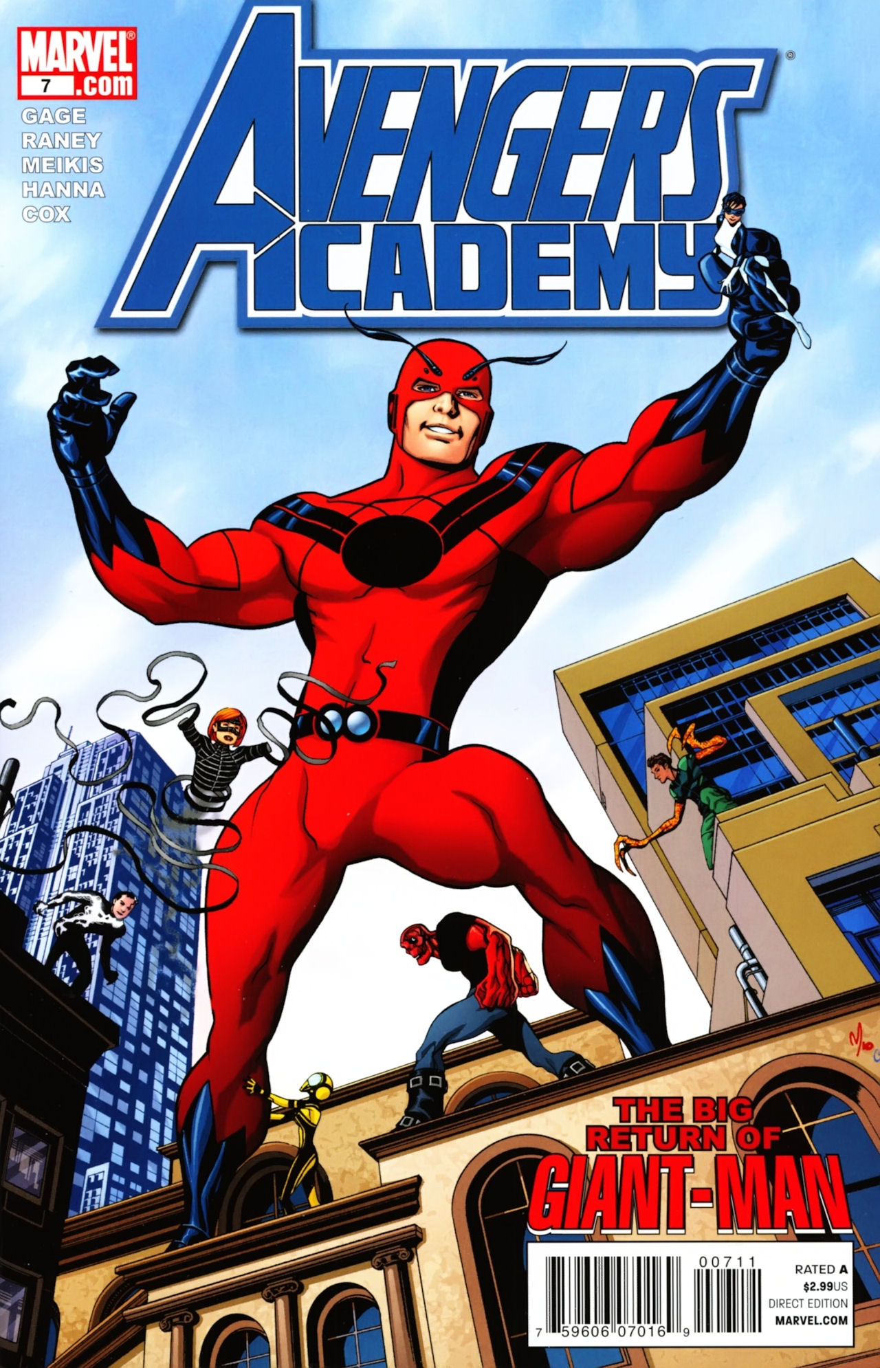 Read online Avengers Academy comic -  Issue #7 - 1