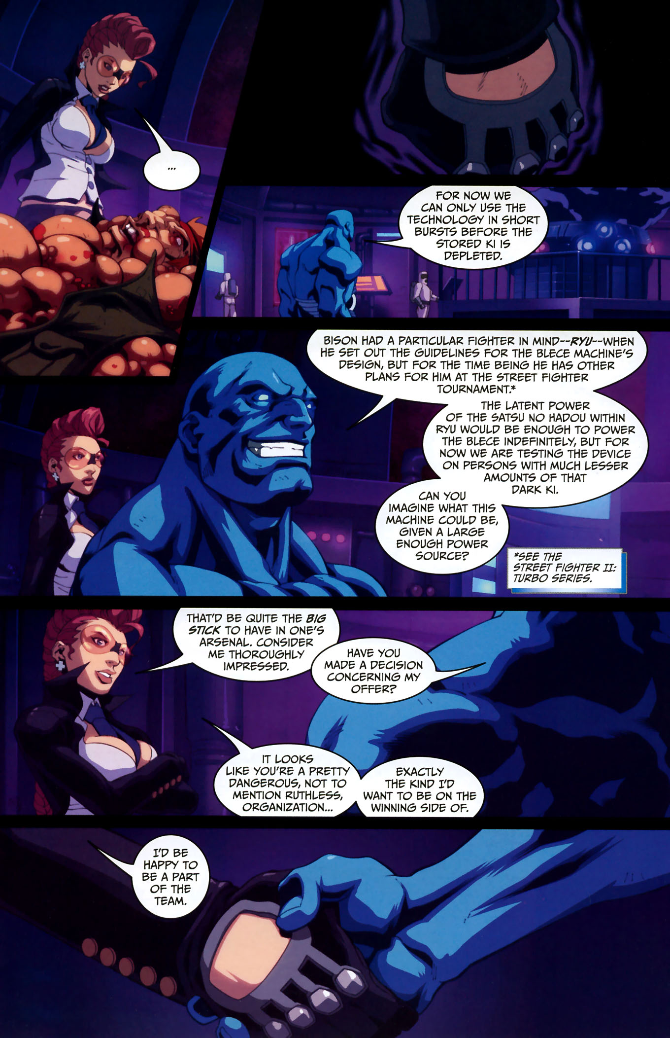Read online Street Fighter IV comic -  Issue #3 - 15