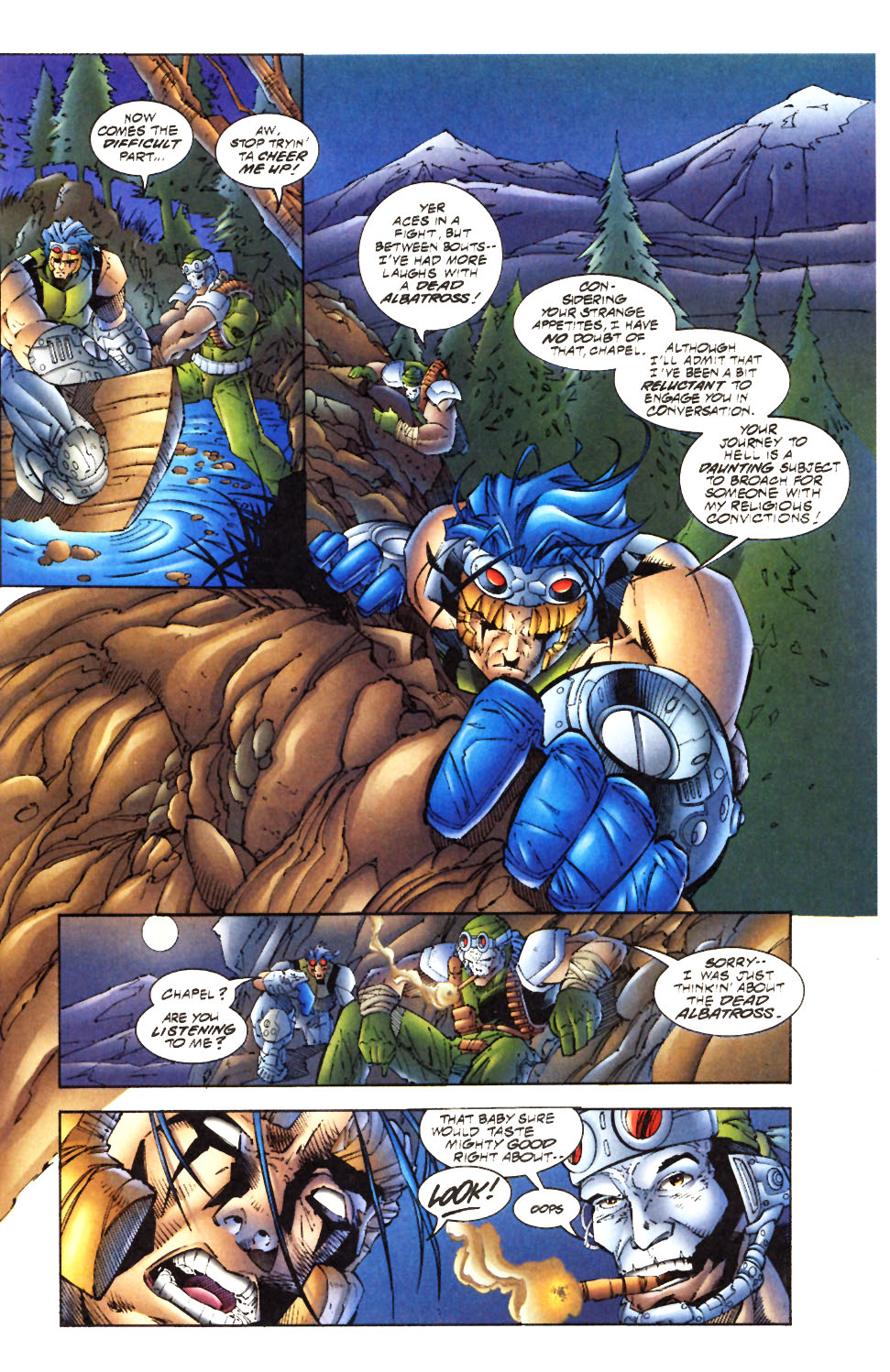 Read online Prophet/Chapel: Super Soldiers comic -  Issue #1 - 21