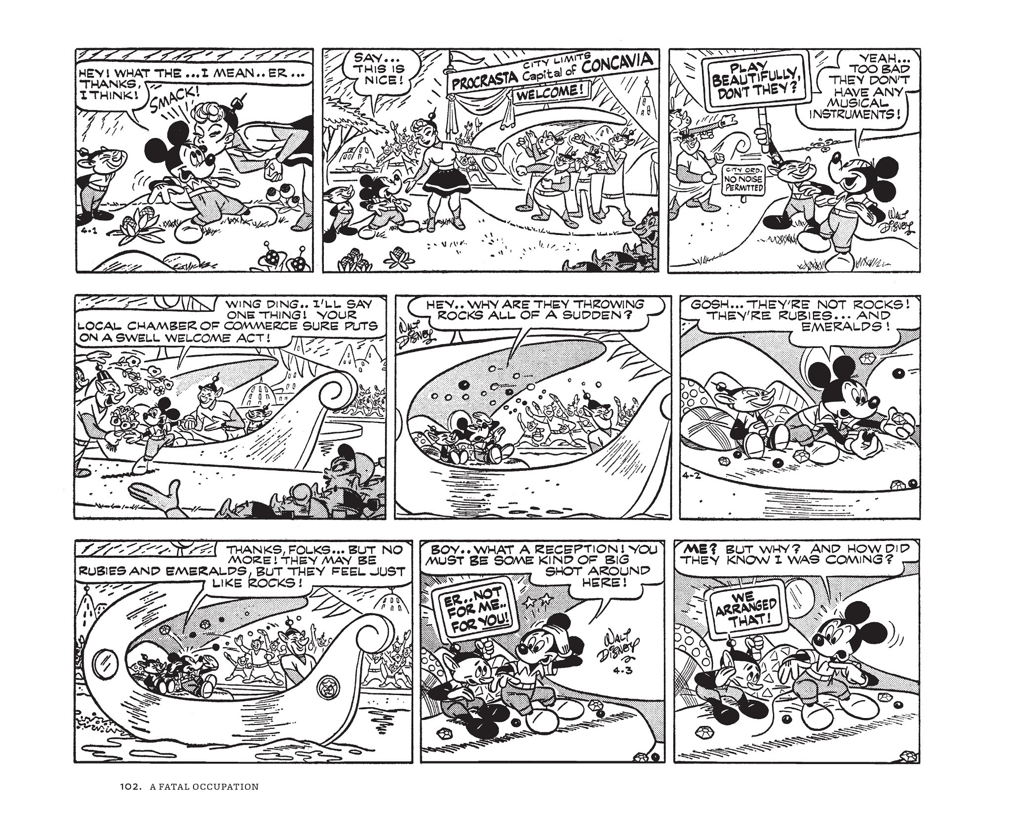 Read online Walt Disney's Mickey Mouse by Floyd Gottfredson comic -  Issue # TPB 12 (Part 2) - 2