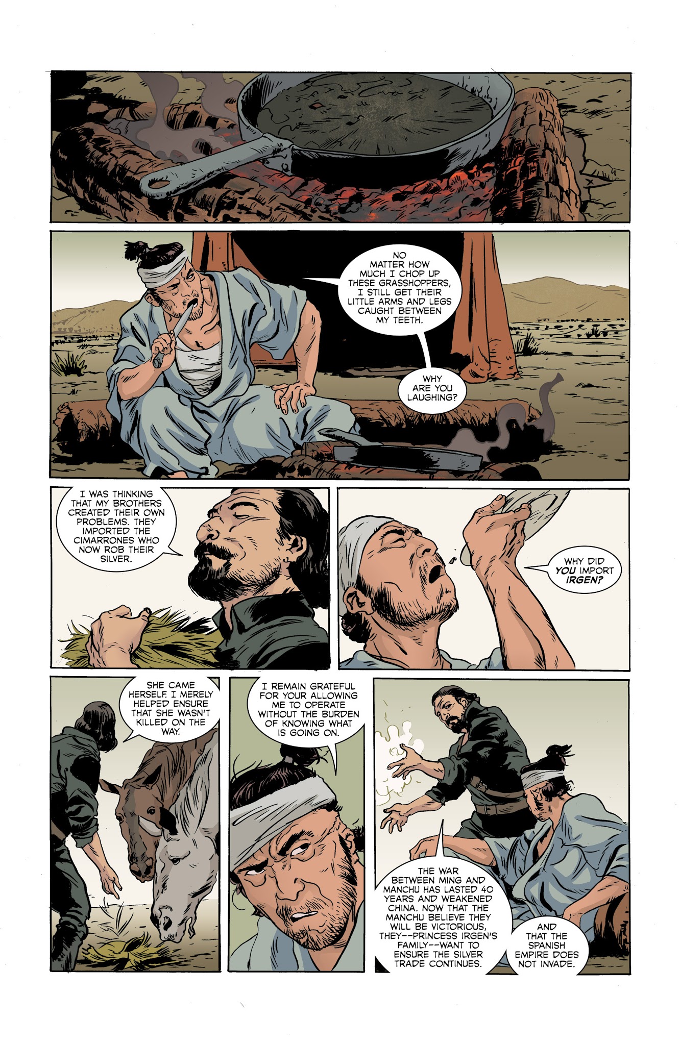 Read online Cimarronin: A Samurai in New Spain comic -  Issue # TPB - 68