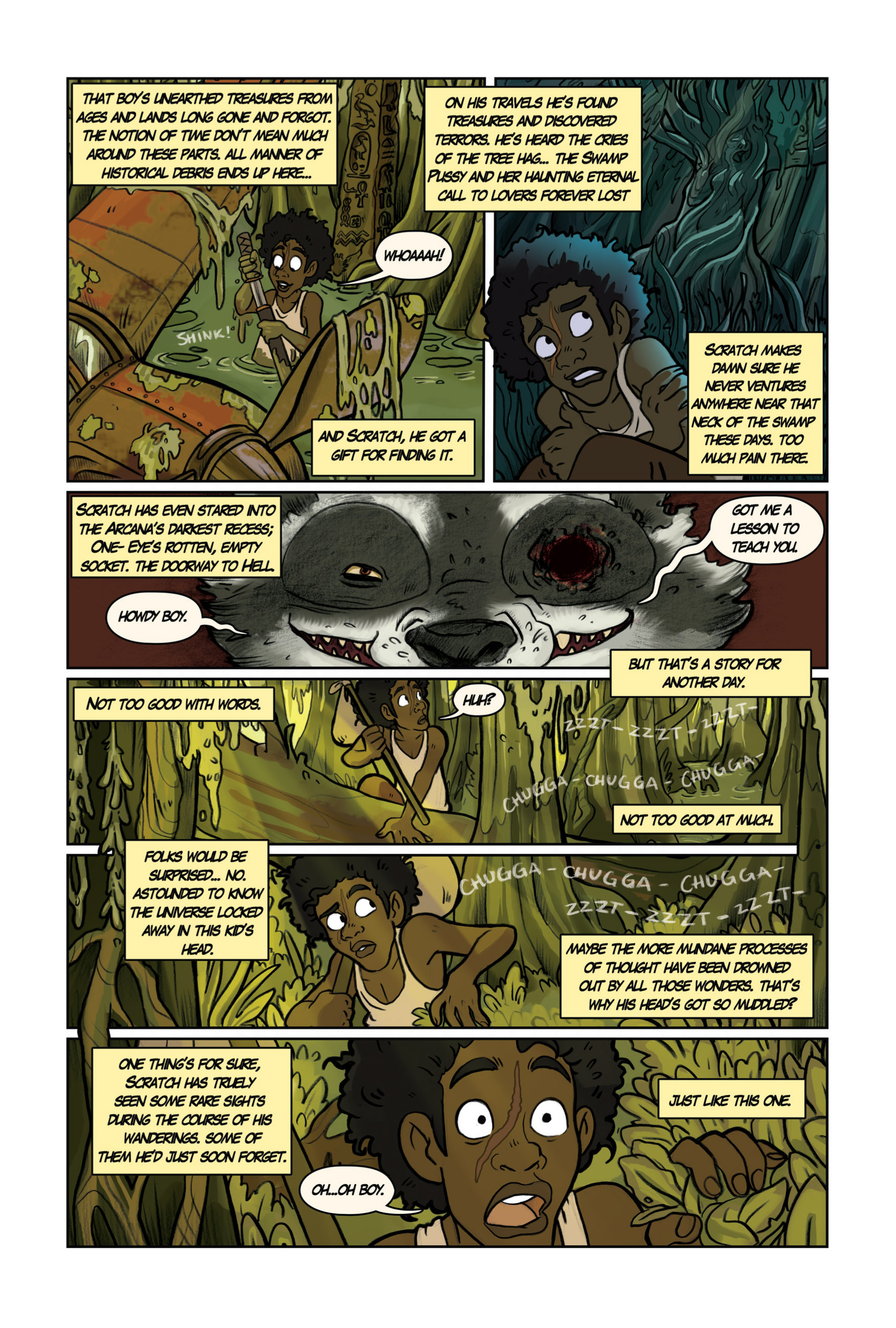 Read online Bayou Arcana comic -  Issue # TPB - 107