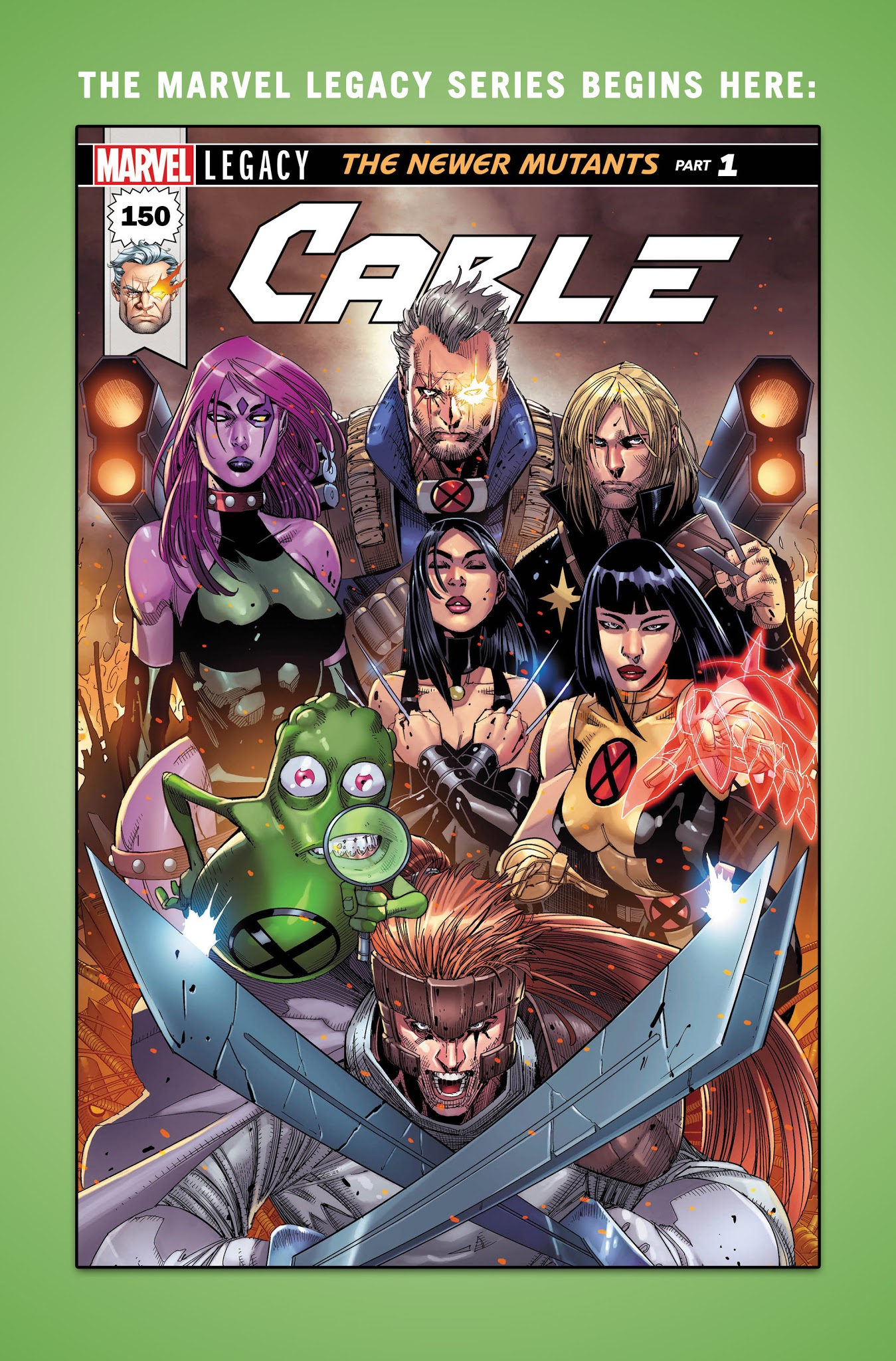 Read online Cable (2017) comic -  Issue # Issue Cable - Marvel Legacy Primer Pages - 5