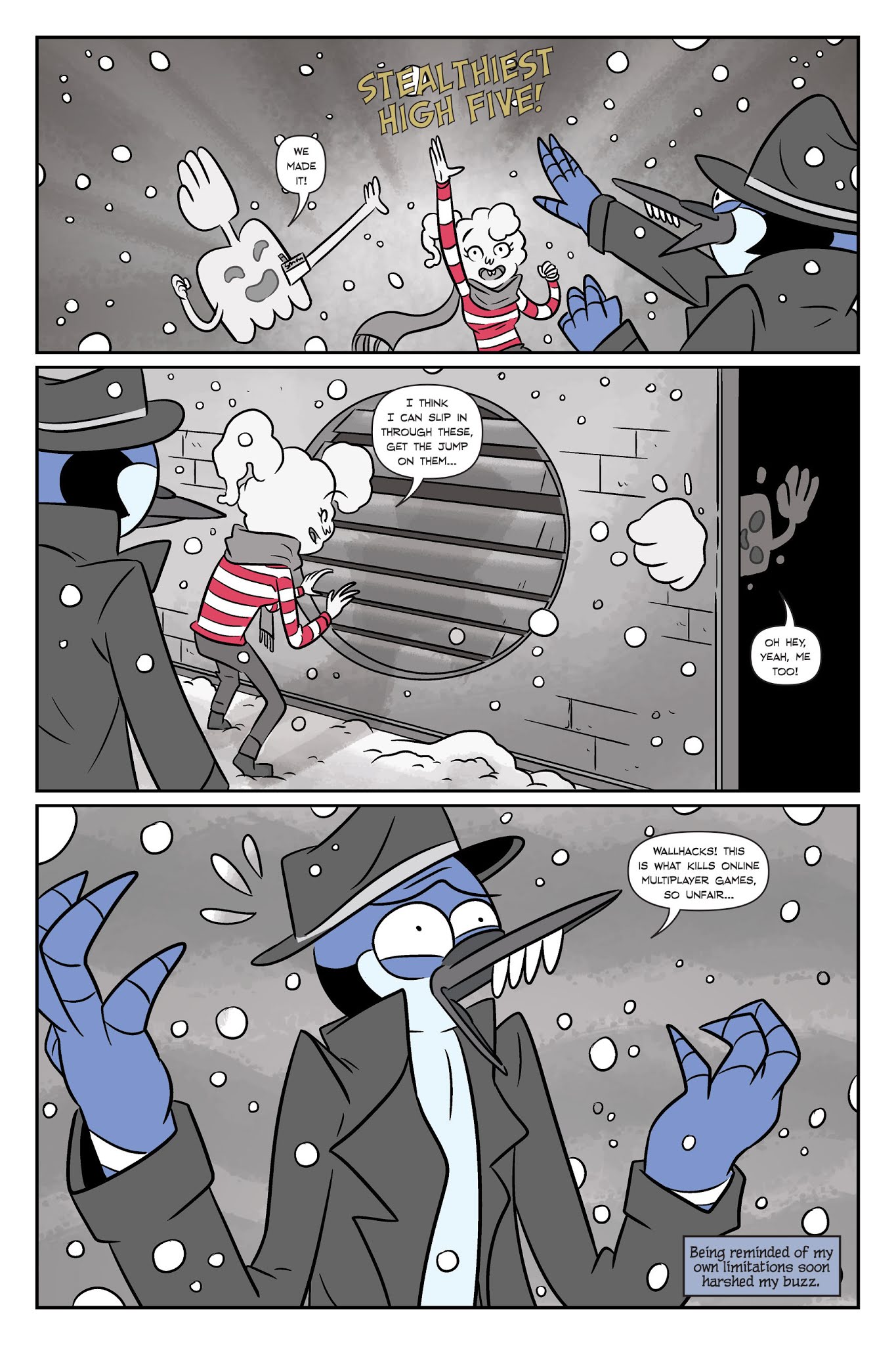 Read online Regular Show: Noir Means Noir, Buddy comic -  Issue # TPB (Part 1) - 49