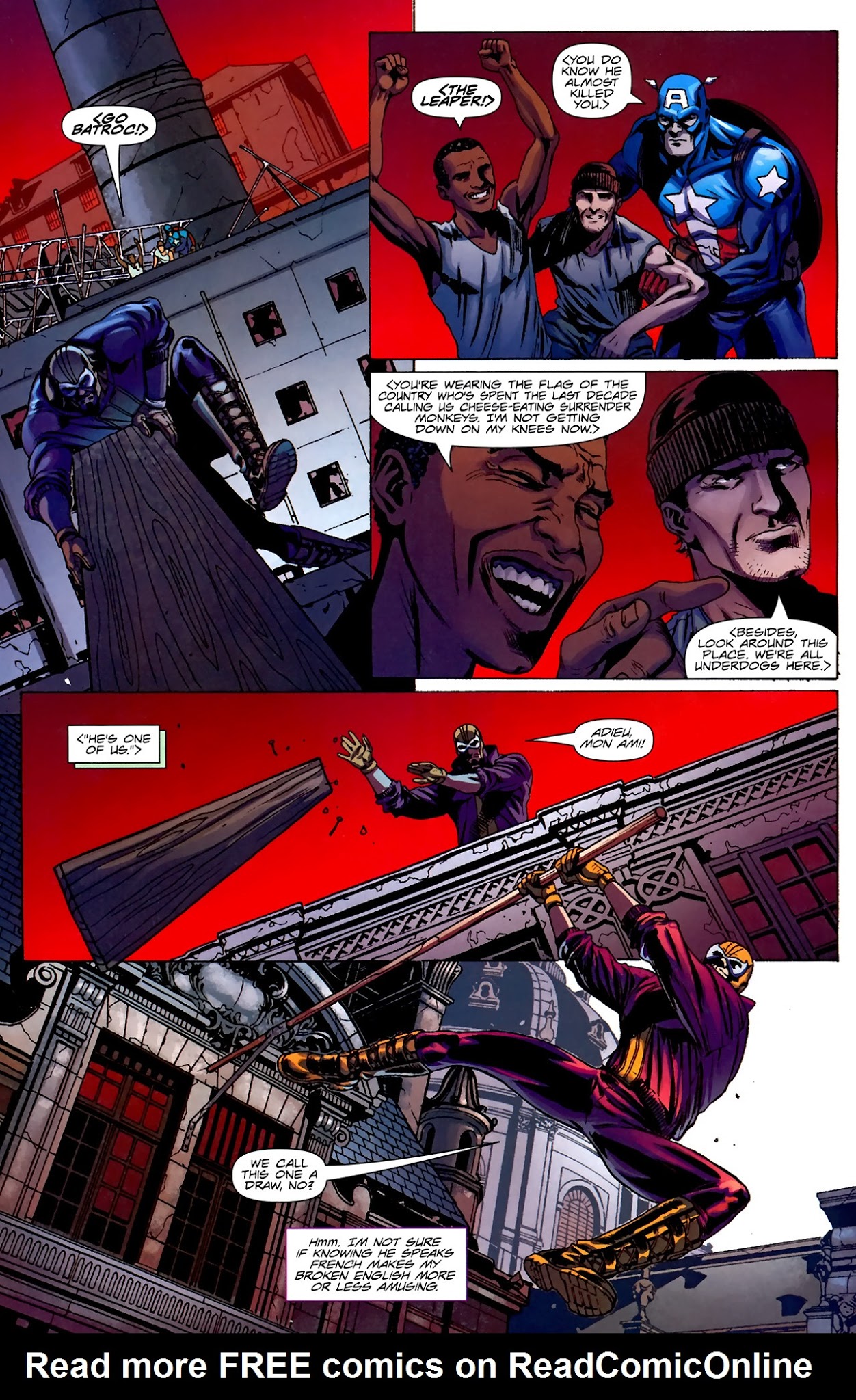 Read online Captain America And Batroc comic -  Issue # Full - 21