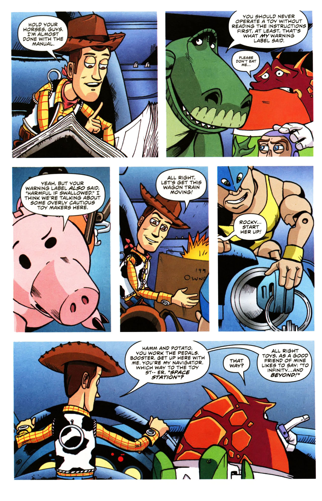 Read online Toy Story (2009) comic -  Issue #1 - 14