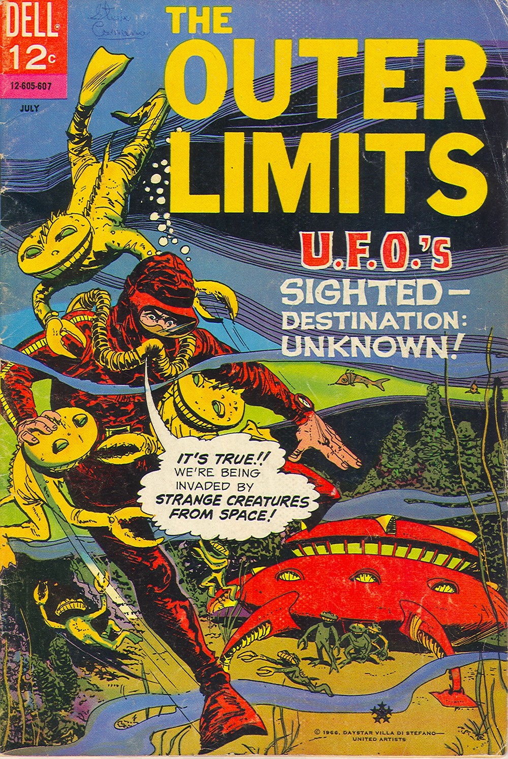 Read online The Outer Limits comic -  Issue #9 - 1